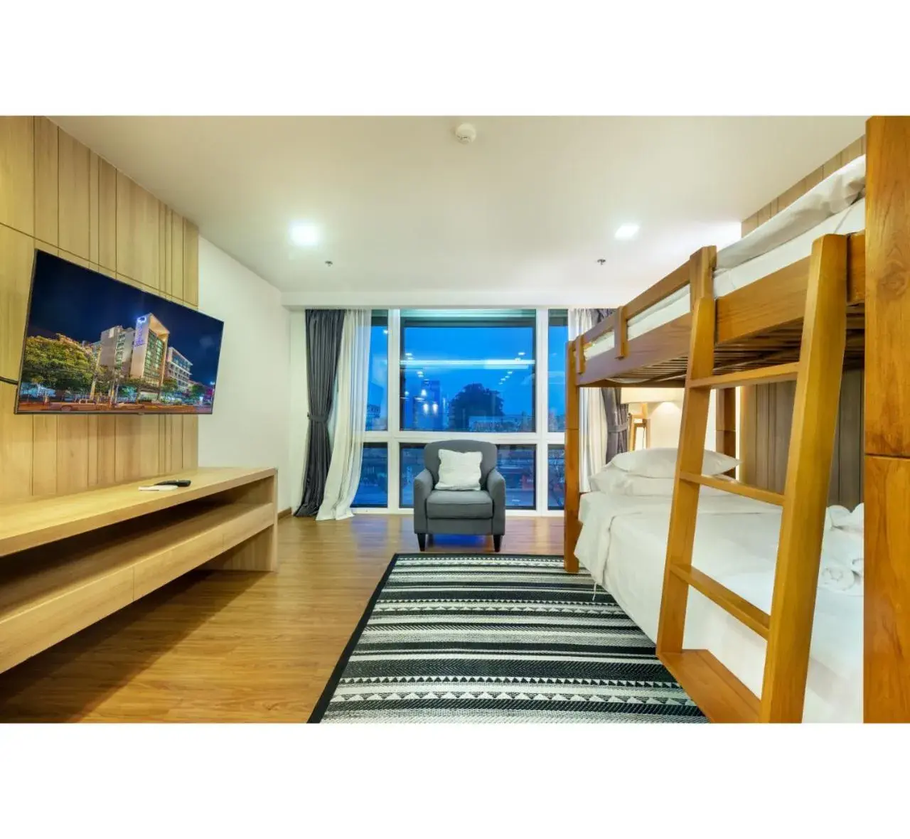 bunk bed, Bed in PLAAI Prime Hotel Rayong SHA Extra Plus bunk bed, Bed in PLAAI Prime Hotel Rayong SHA Extra Plus