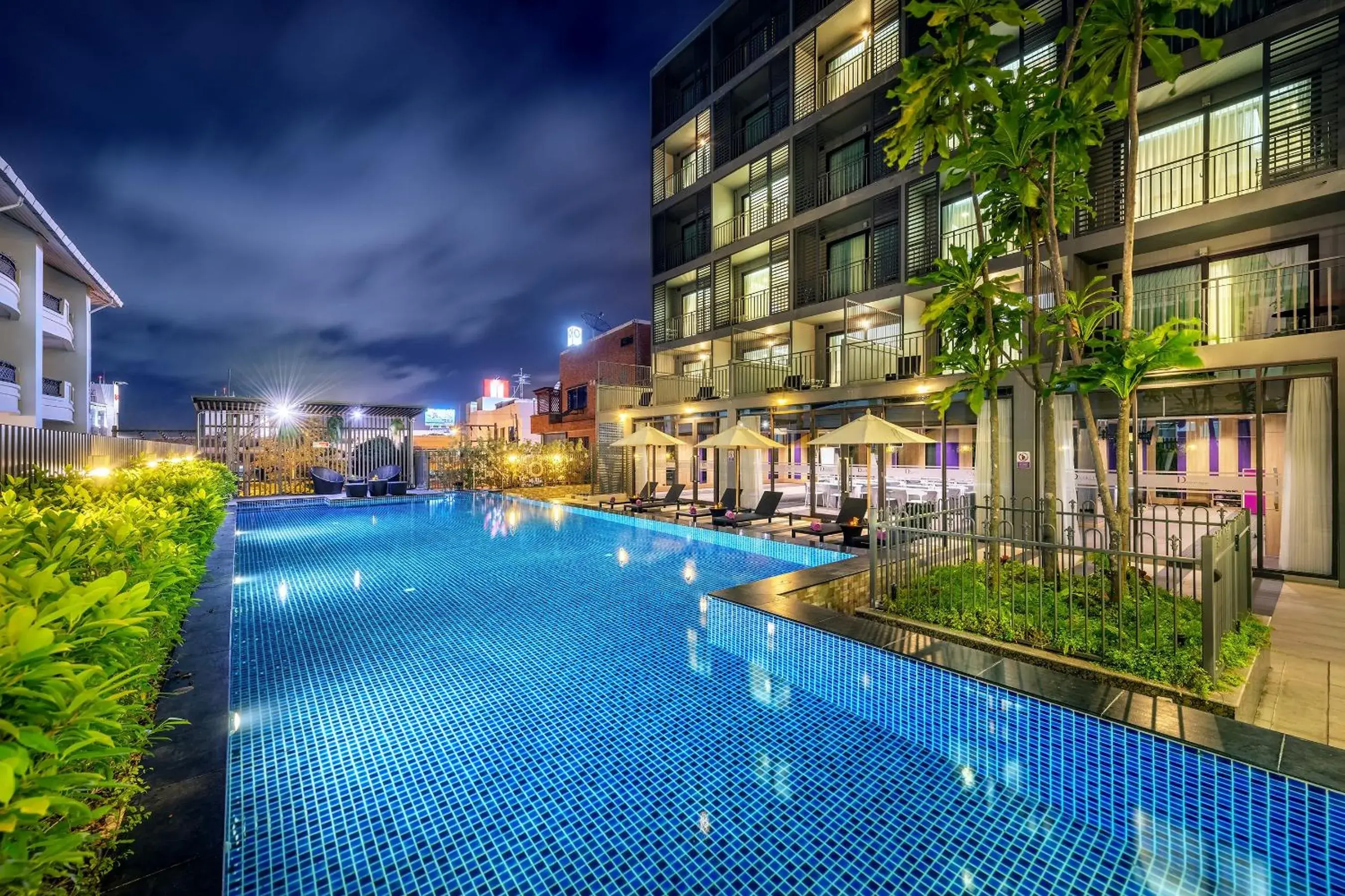 Swimming pool in PLAAI Prime Hotel Rayong SHA Extra Plus Swimming pool in PLAAI Prime Hotel Rayong SHA Extra Plus