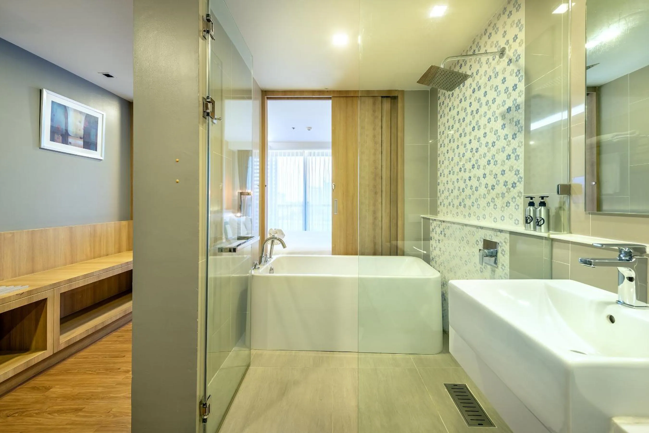 Bathroom in PLAAI Prime Hotel Rayong SHA Extra Plus