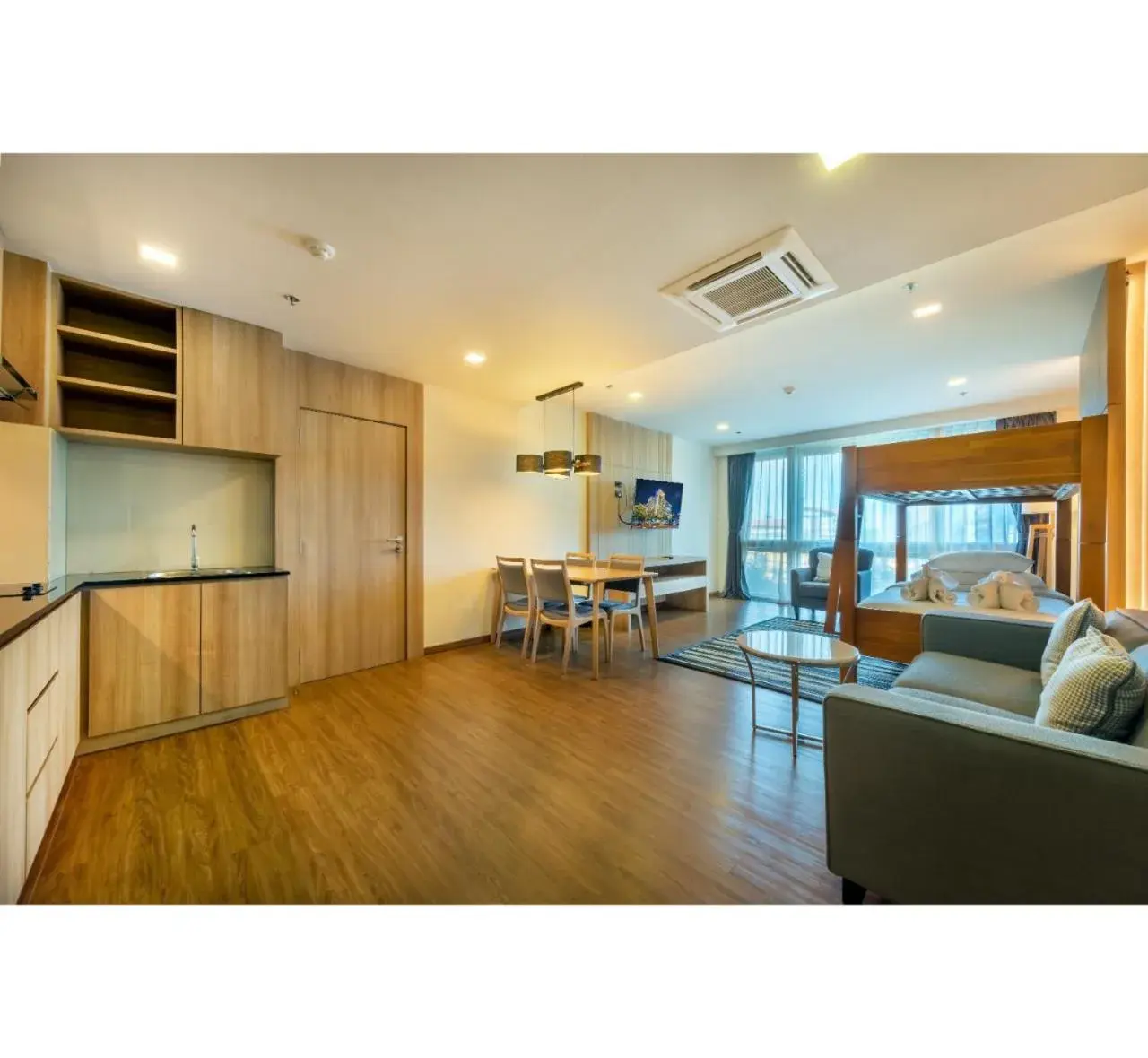 Living room in PLAAI Prime Hotel Rayong SHA Extra Plus Living room in PLAAI Prime Hotel Rayong SHA Extra Plus