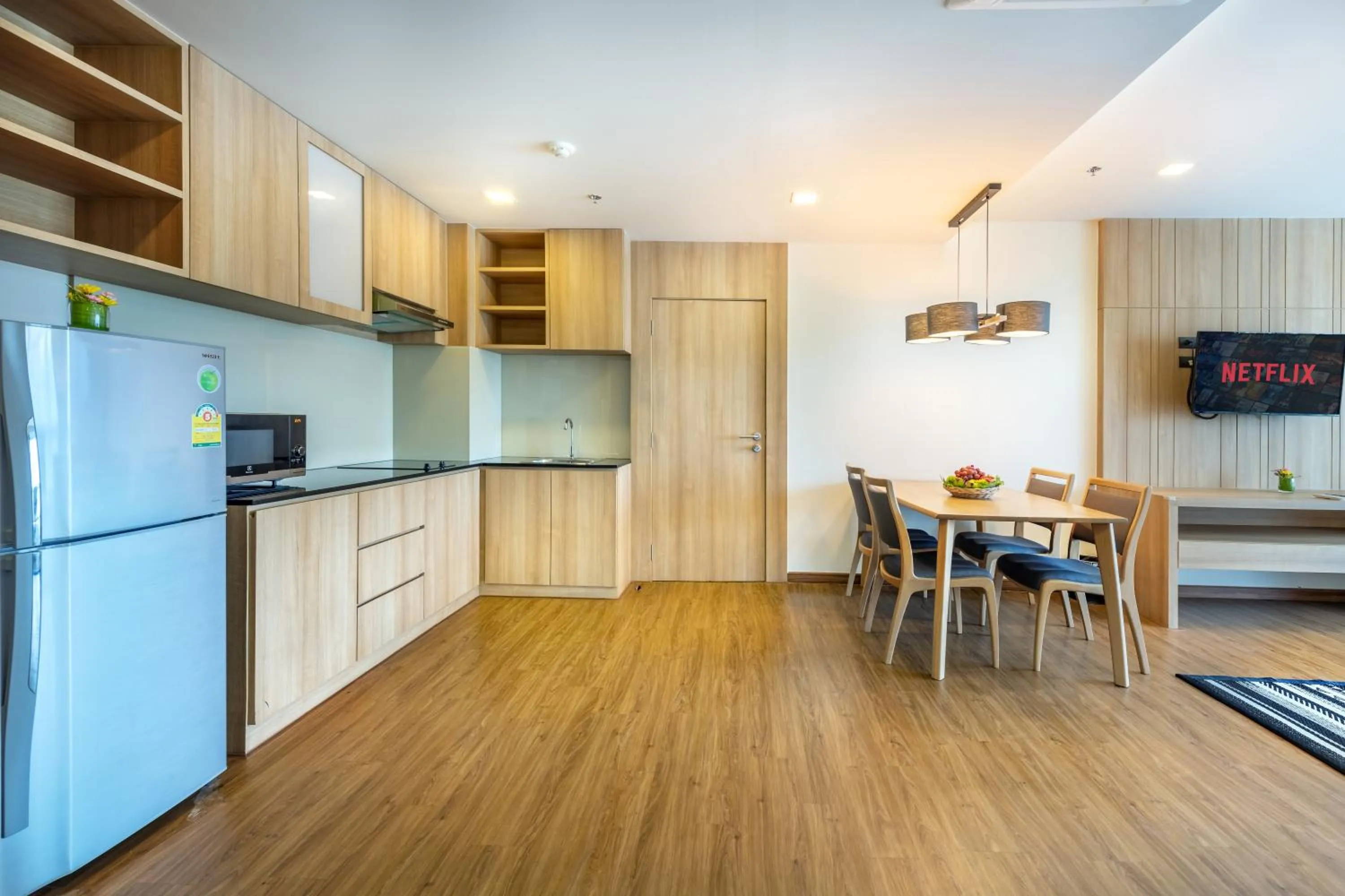 Kitchen or kitchenette in PLAAI Prime Hotel Rayong SHA Extra Plus
