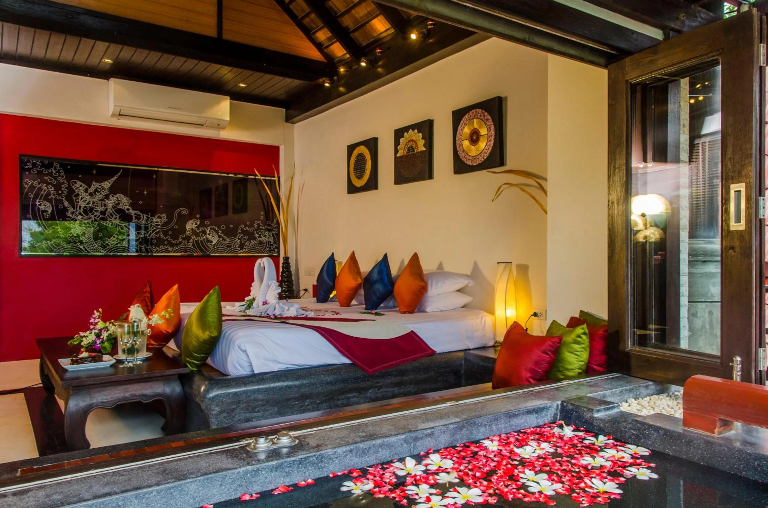 Bed in Kirikayan Boutique Resort - SHA Extra Plus