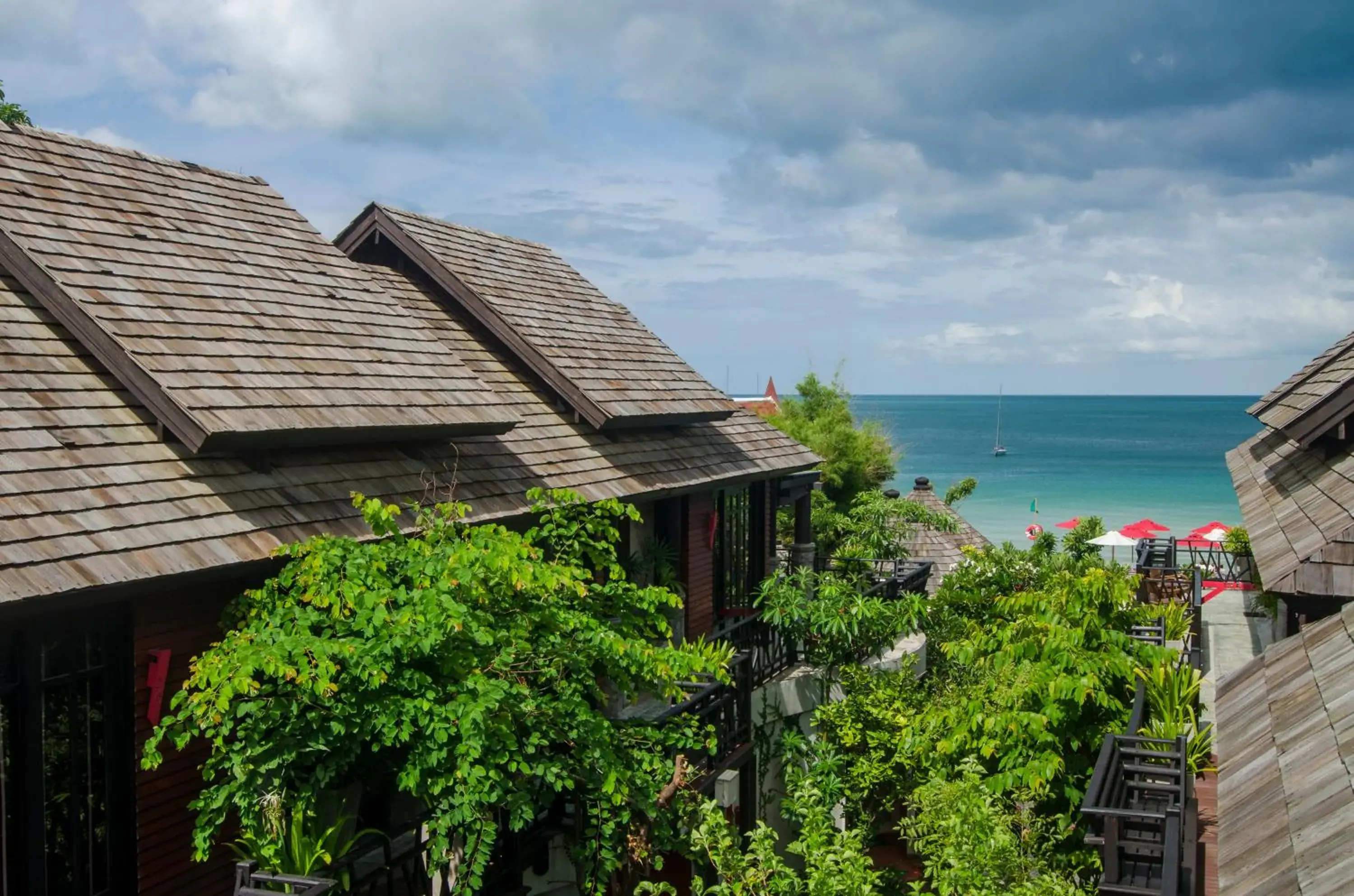 Bird's eye view in Kirikayan Boutique Resort - SHA Extra Plus Bird's eye view in Kirikayan Boutique Resort - SHA Extra Plus