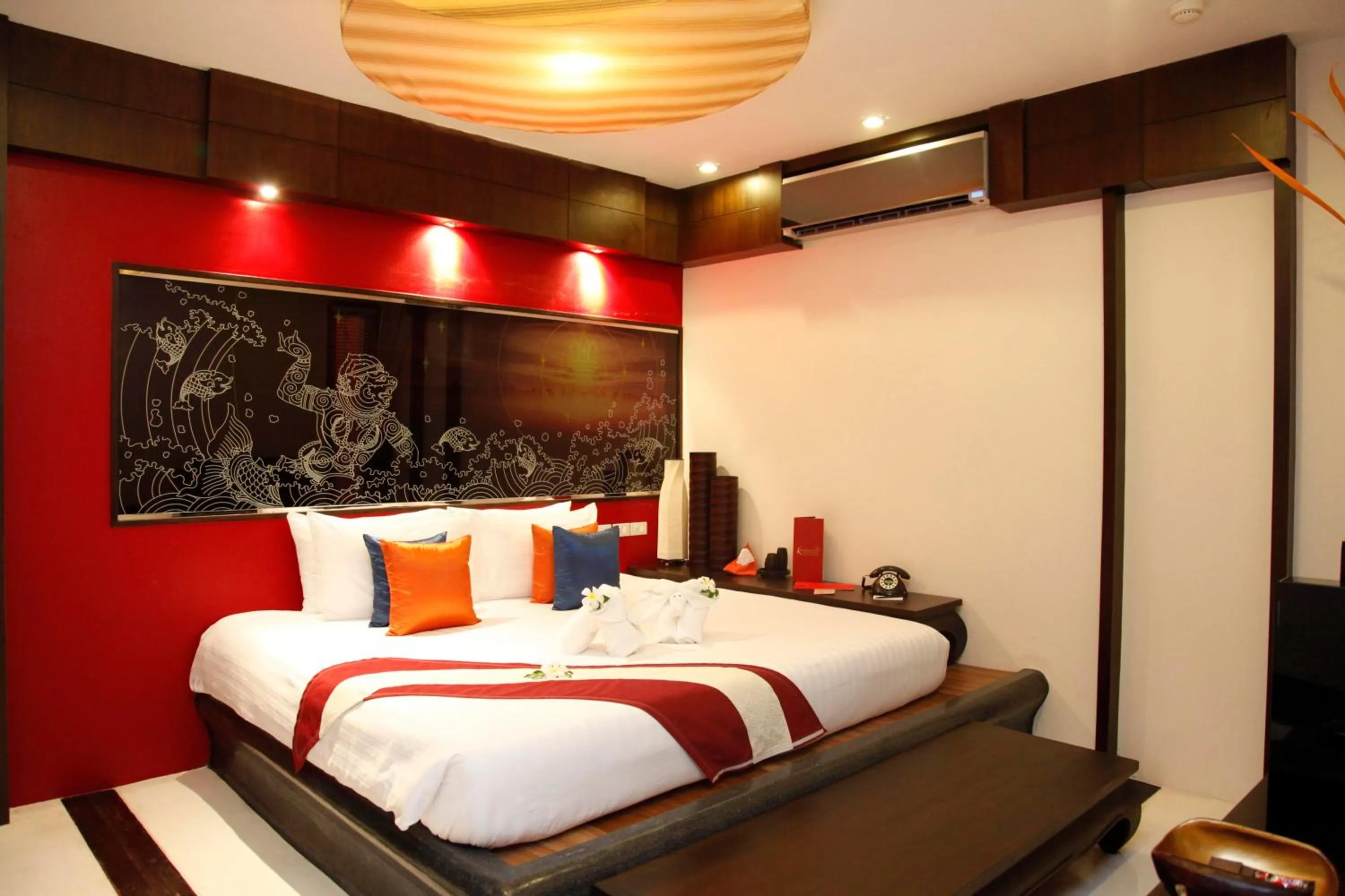 Bed in Kirikayan Boutique Resort - SHA Extra Plus