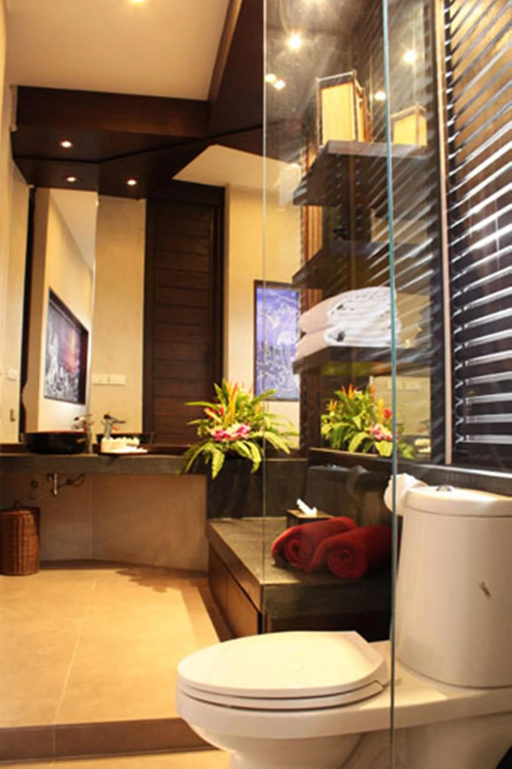 Bathroom in Kirikayan Boutique Resort - SHA Extra Plus