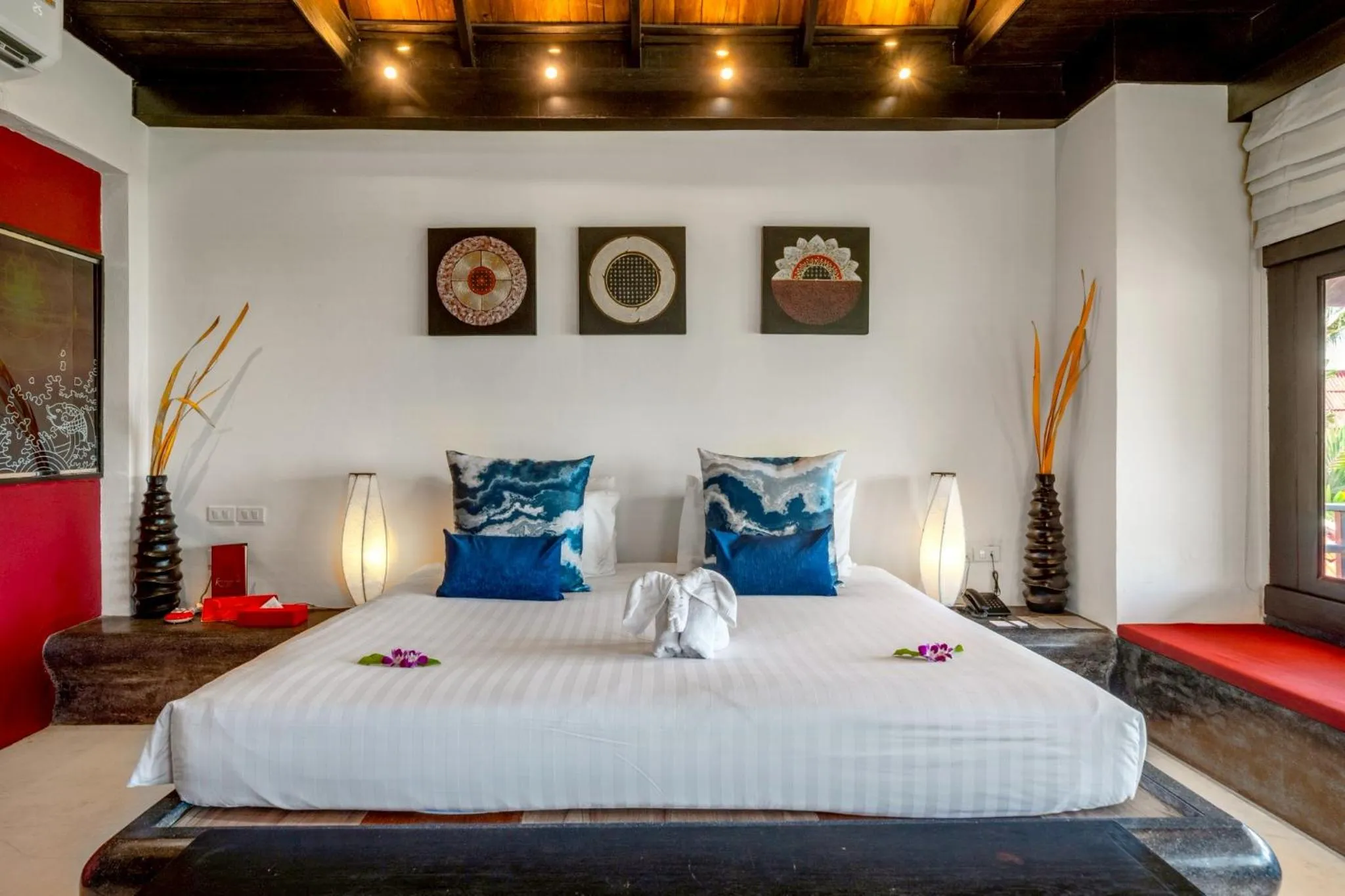 Bed in Kirikayan Boutique Resort - SHA Extra Plus