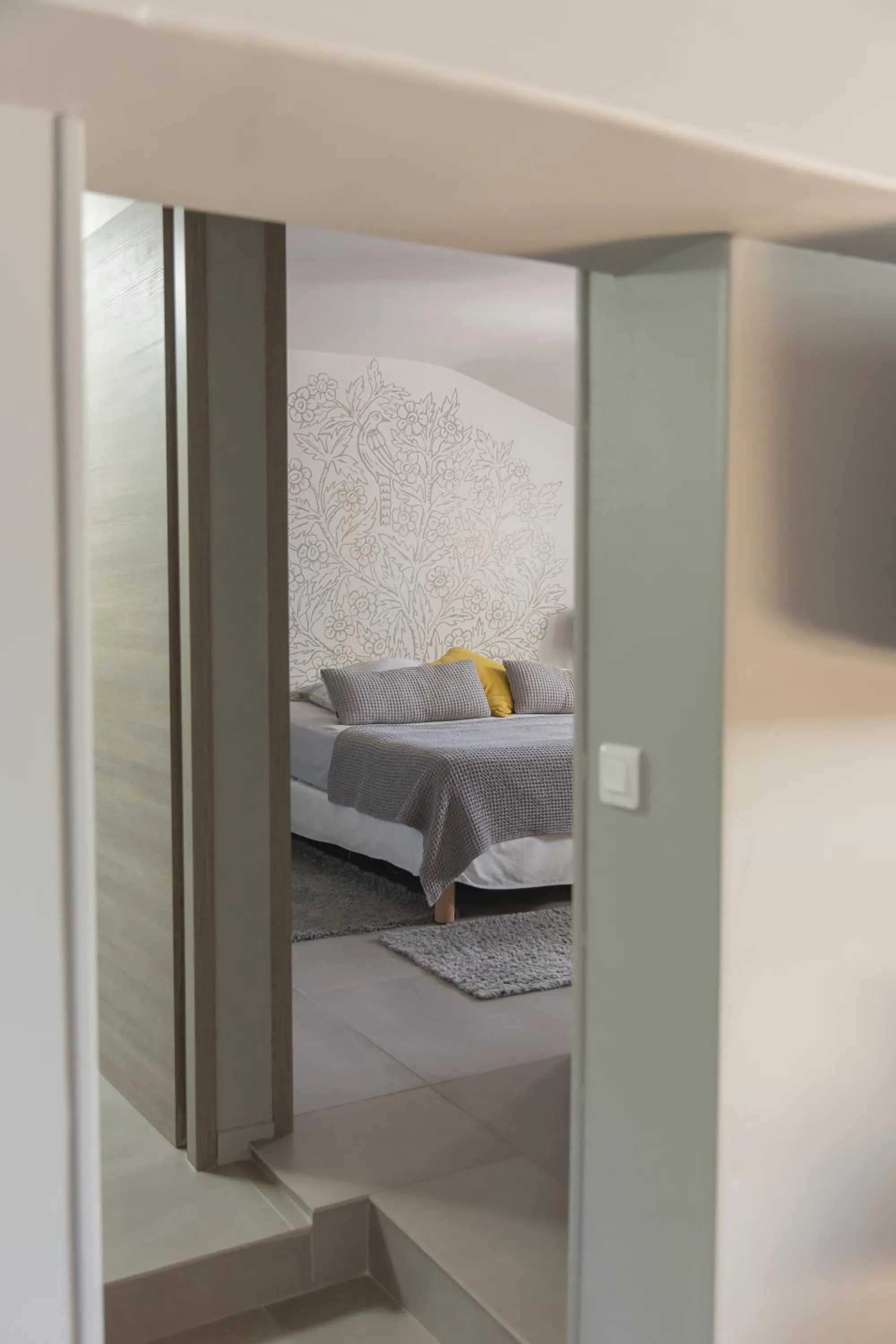 Bed in Le Mas des Alexandrins