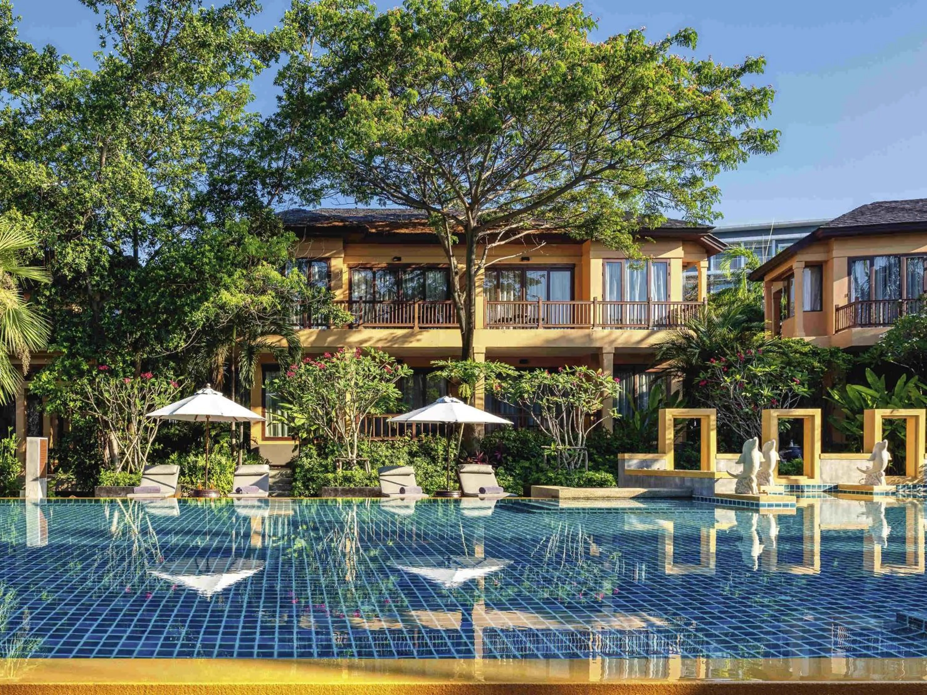 Pool view in Mövenpick Asara Resort & Spa Hua Hin