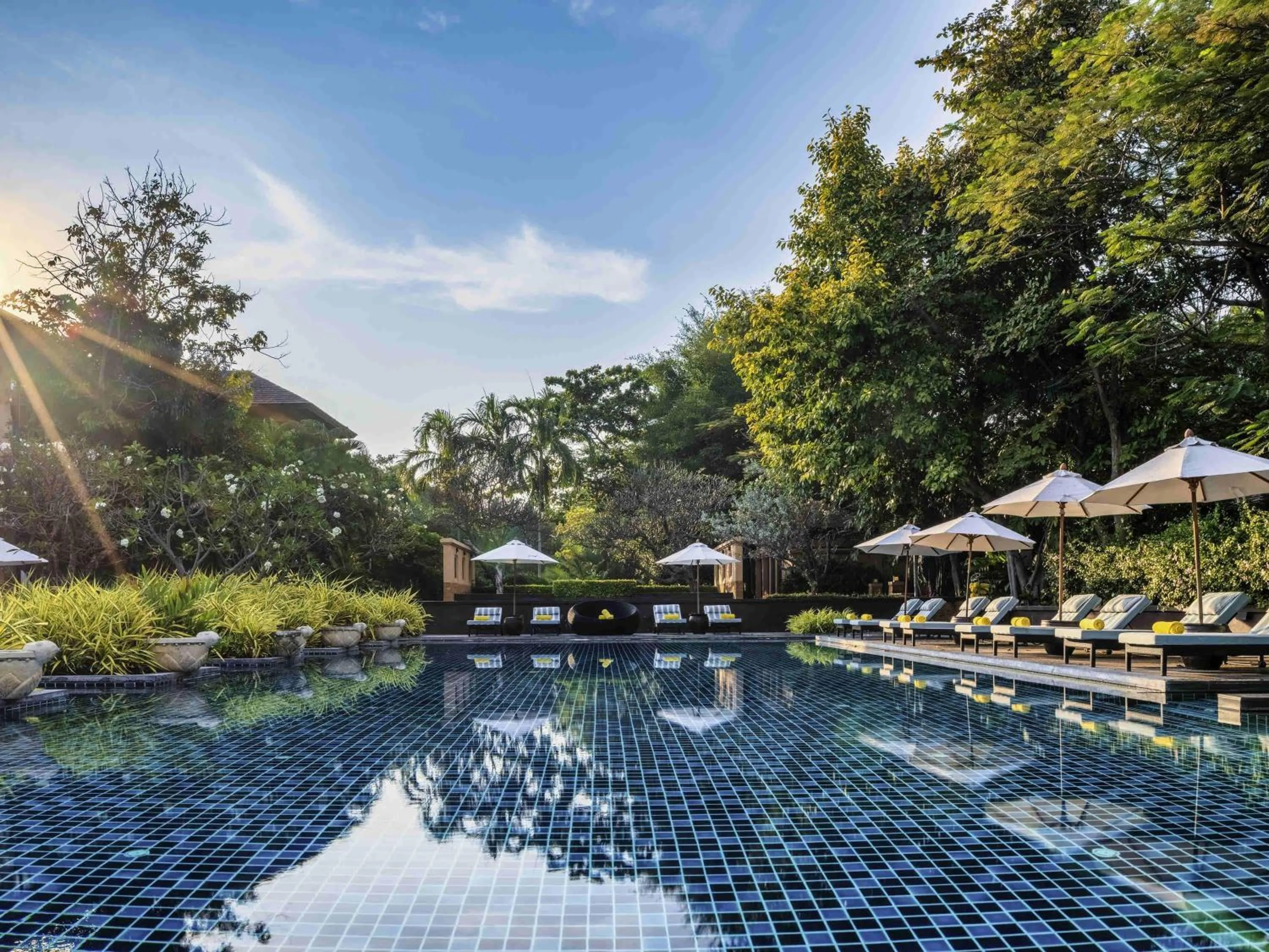 Pool view in Mövenpick Asara Resort & Spa Hua Hin