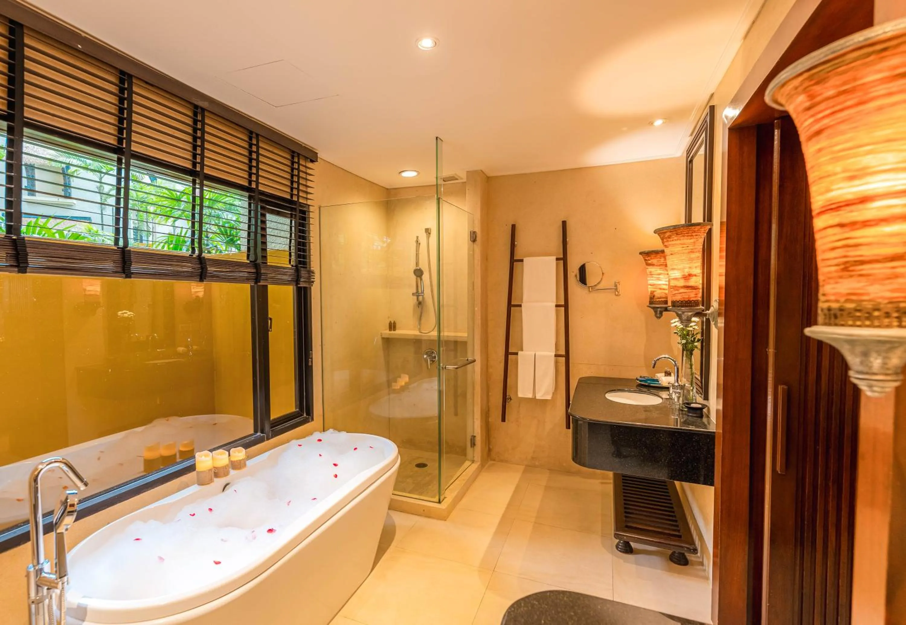 Shower in Paradox Resort Phuket