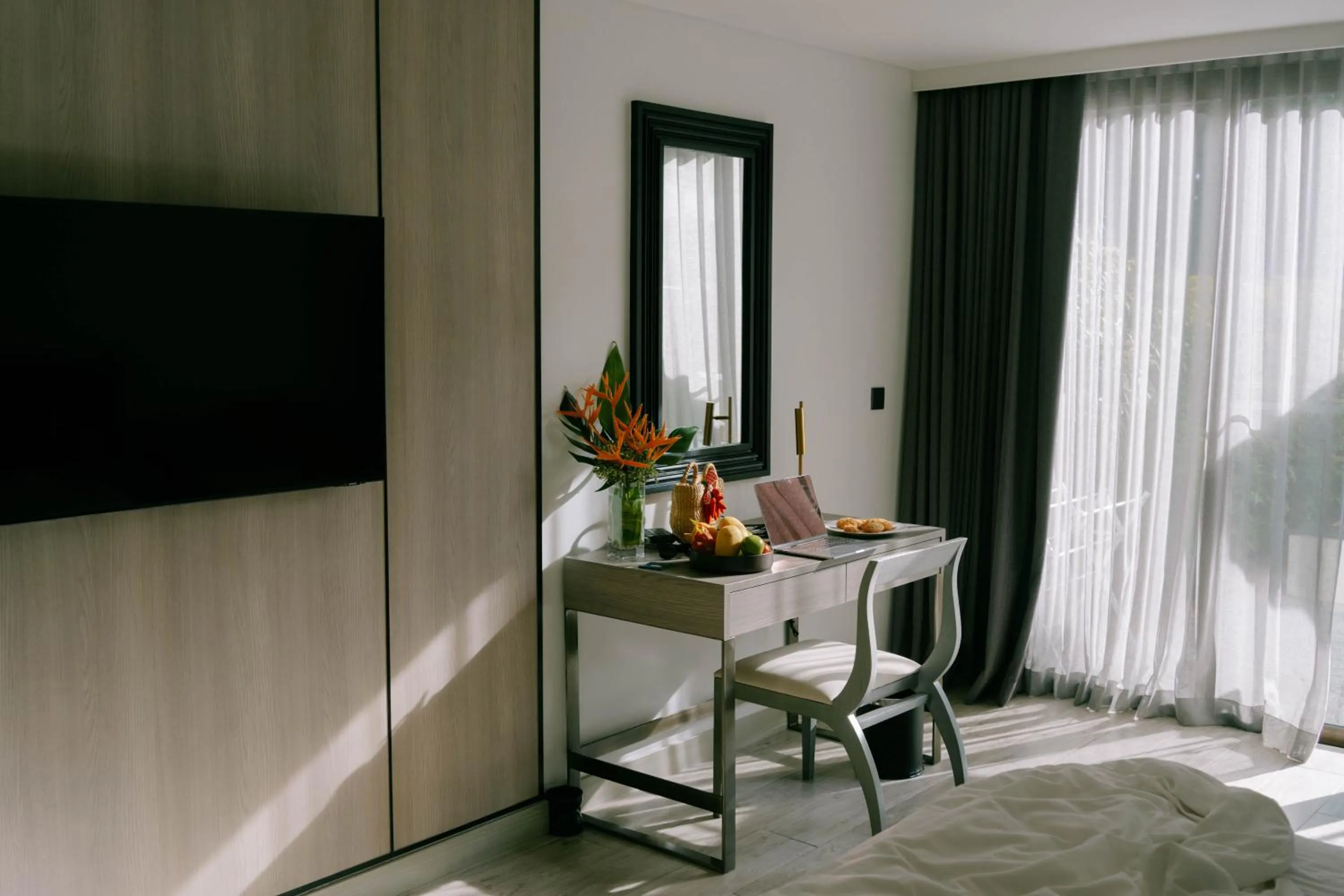 Seating area in Paradox Resort Phuket