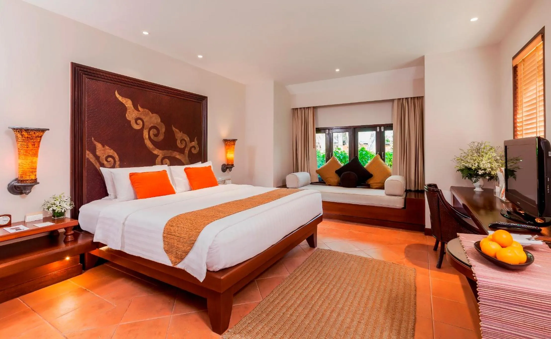 Bed in Paradox Resort Phuket