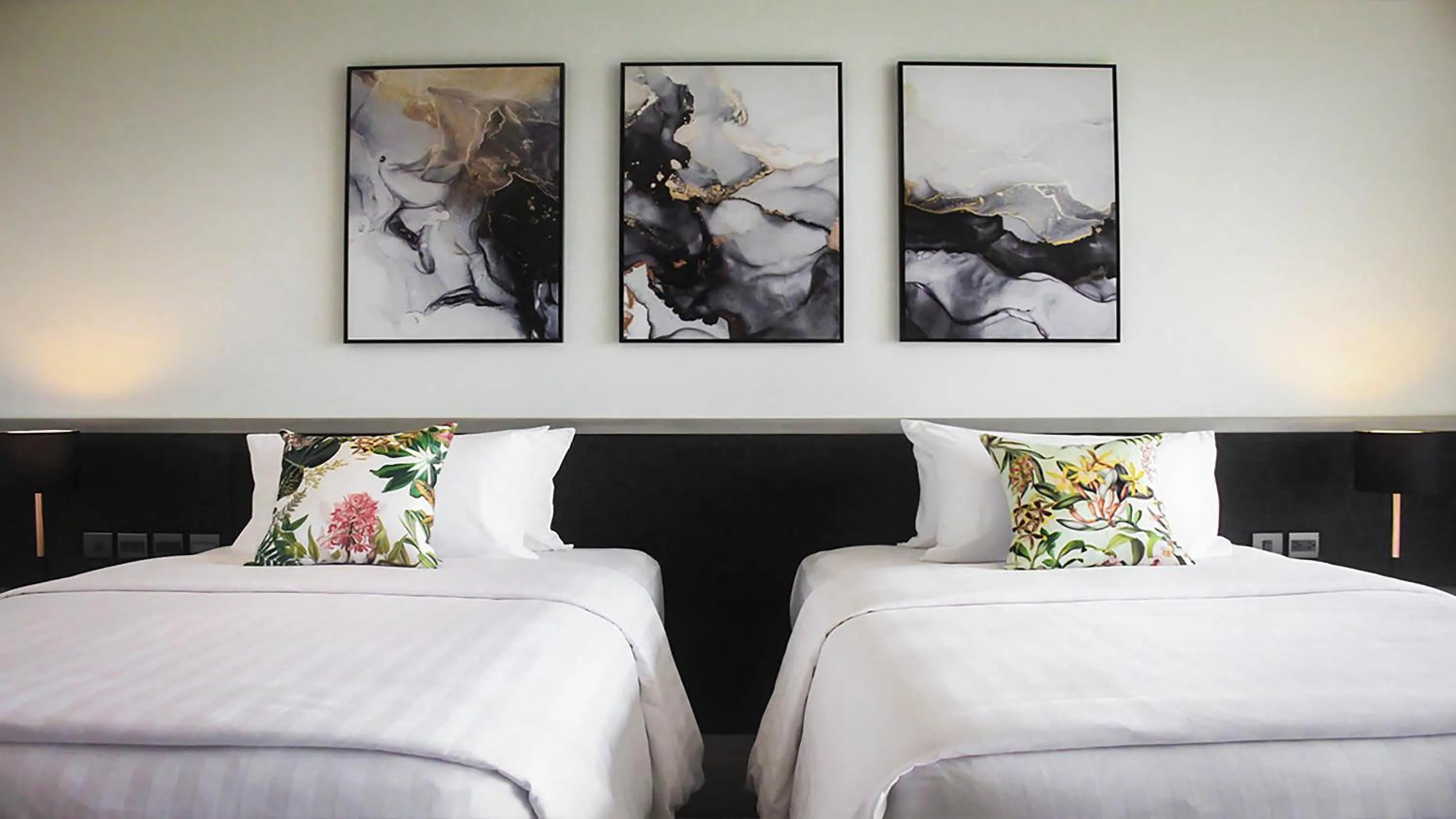 Bed in Paradox Resort Phuket