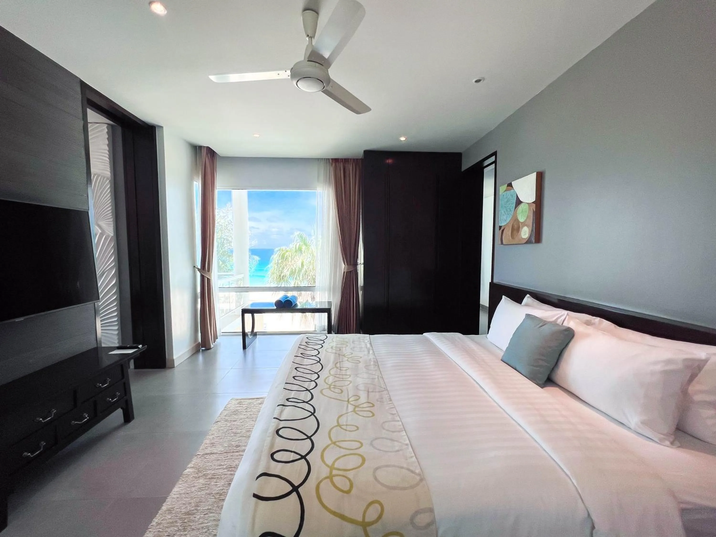 Bed in Paradox Resort Phuket