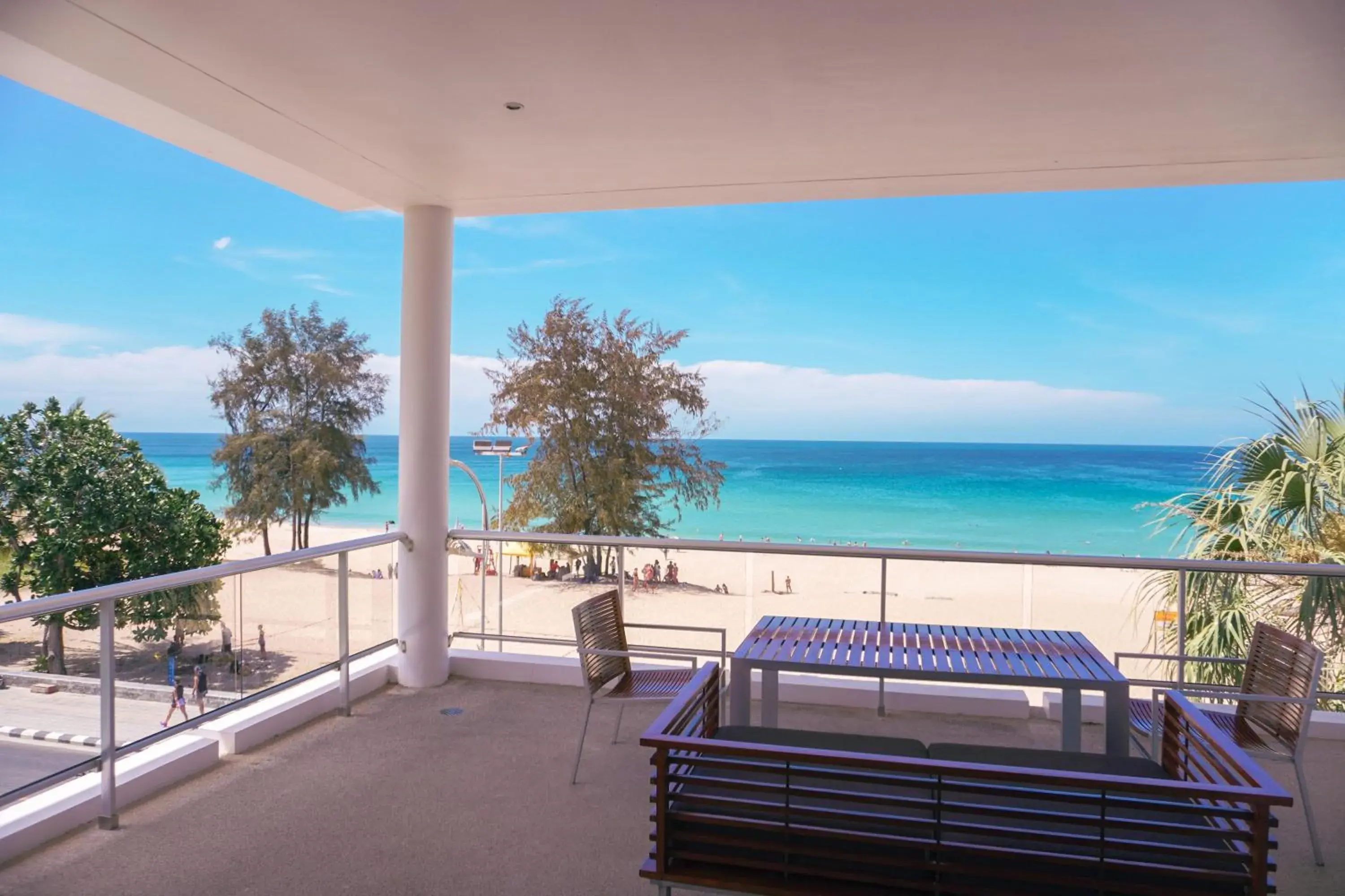 View (from property/room), Bed in Paradox Resort Phuket View (from property/room), Bed in Paradox Resort Phuket