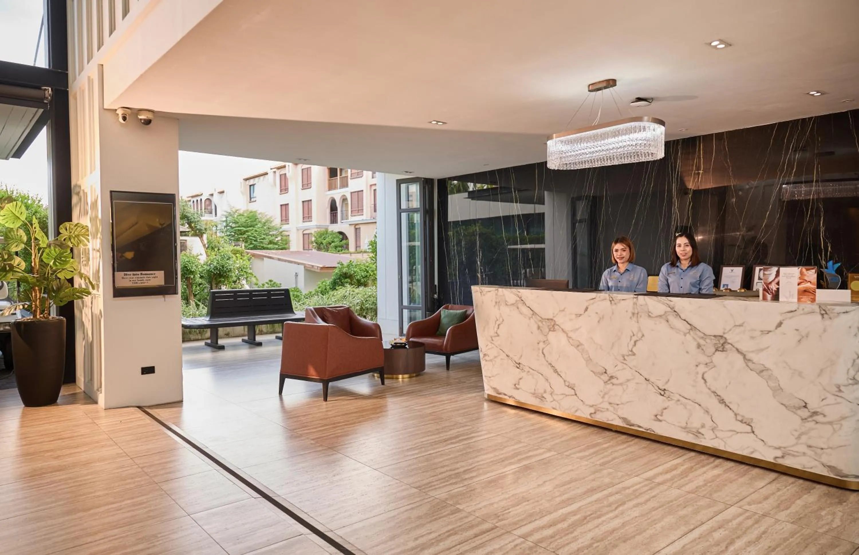Lobby or reception in The Palayana Hua Hin
