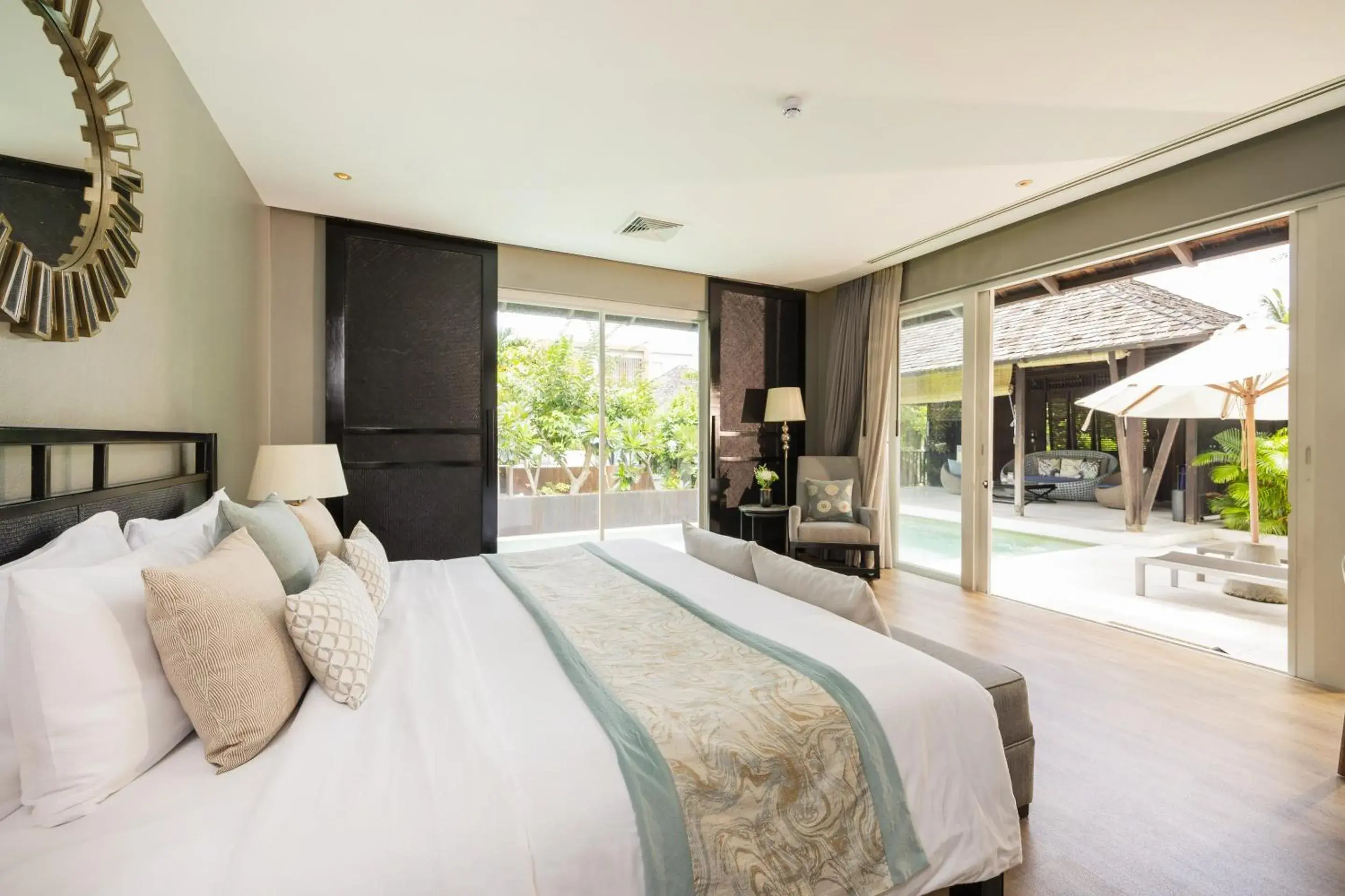 Bed in The Palayana Hua Hin Bed in The Palayana Hua Hin