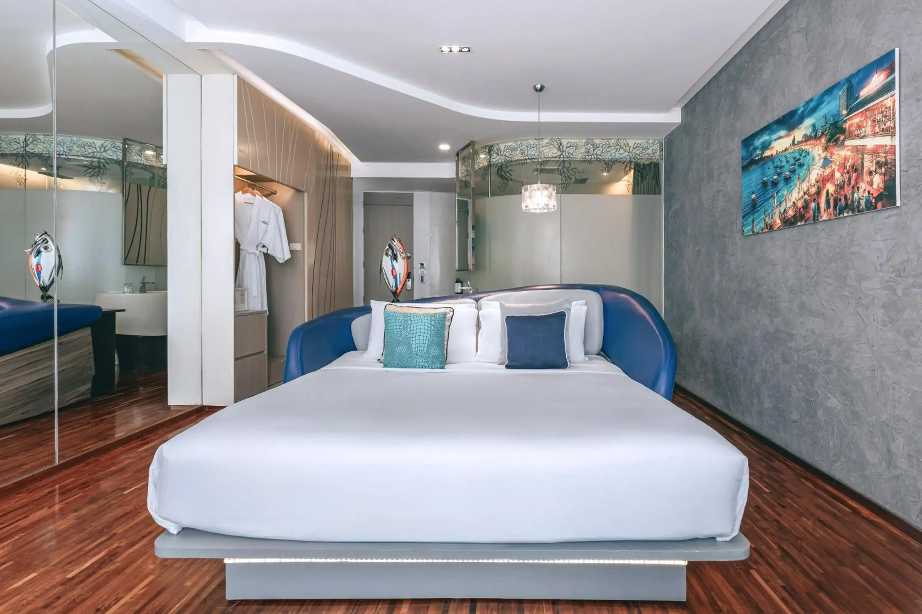 Bed in Hotel Baraquda Heeton Pattaya by Compass Hospitality Bed in Hotel Baraquda Heeton Pattaya by Compass Hospitality