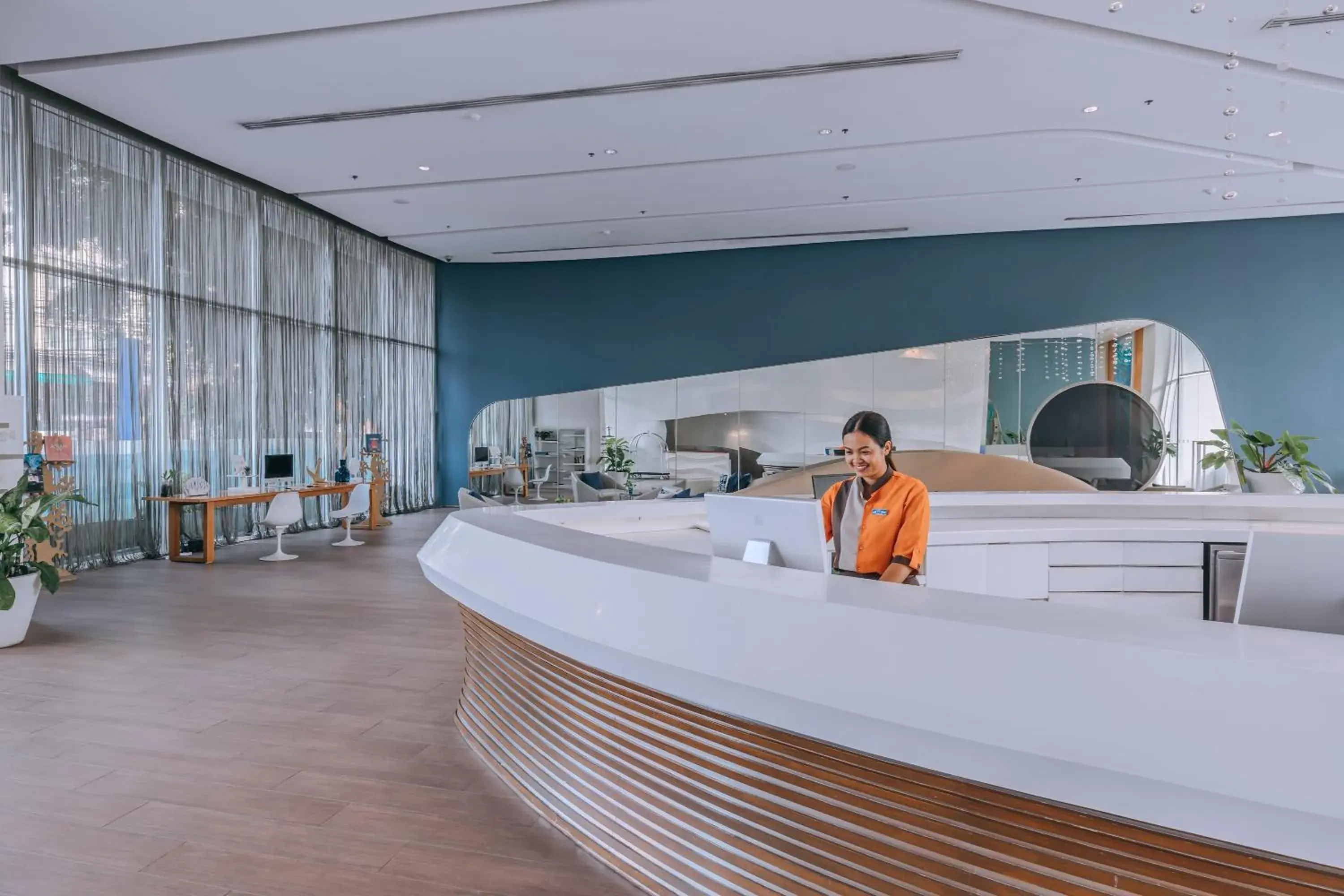 Lobby or reception in Hotel Baraquda Heeton Pattaya by Compass Hospitality Lobby or reception in Hotel Baraquda Heeton Pattaya by Compass Hospitality