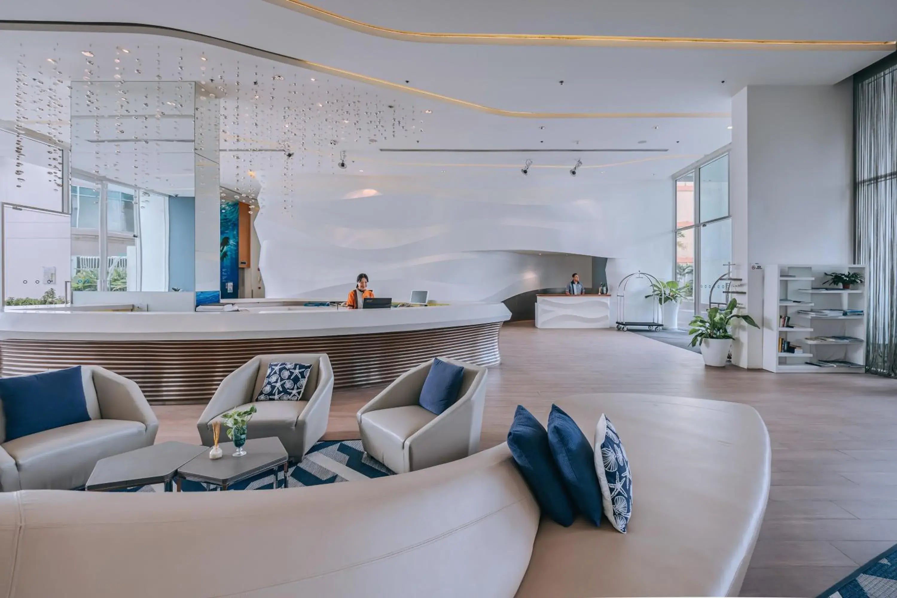 Lobby or reception in Hotel Baraquda Heeton Pattaya by Compass Hospitality Lobby or reception in Hotel Baraquda Heeton Pattaya by Compass Hospitality