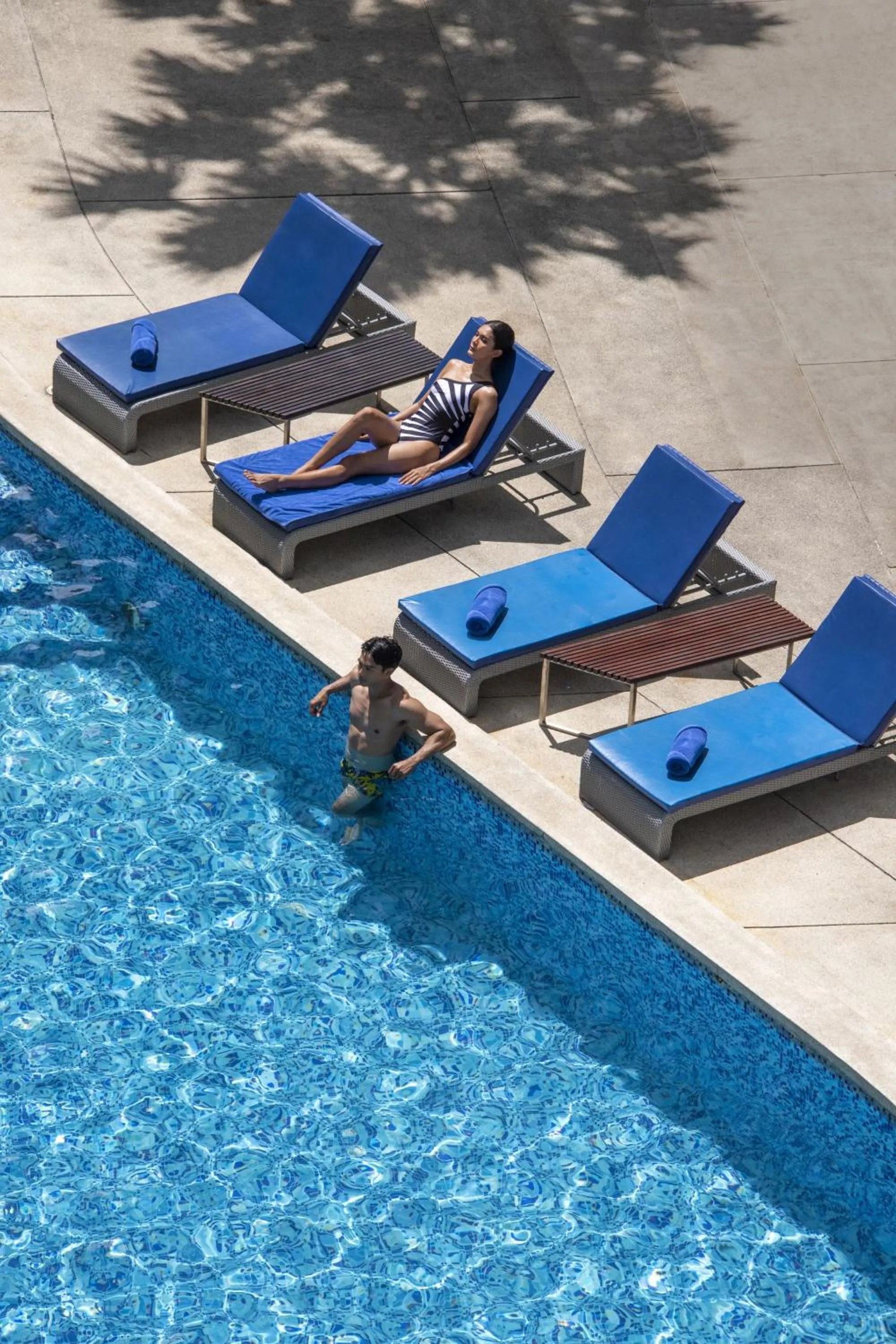 Swimming pool in Hotel Baraquda Heeton Pattaya by Compass Hospitality