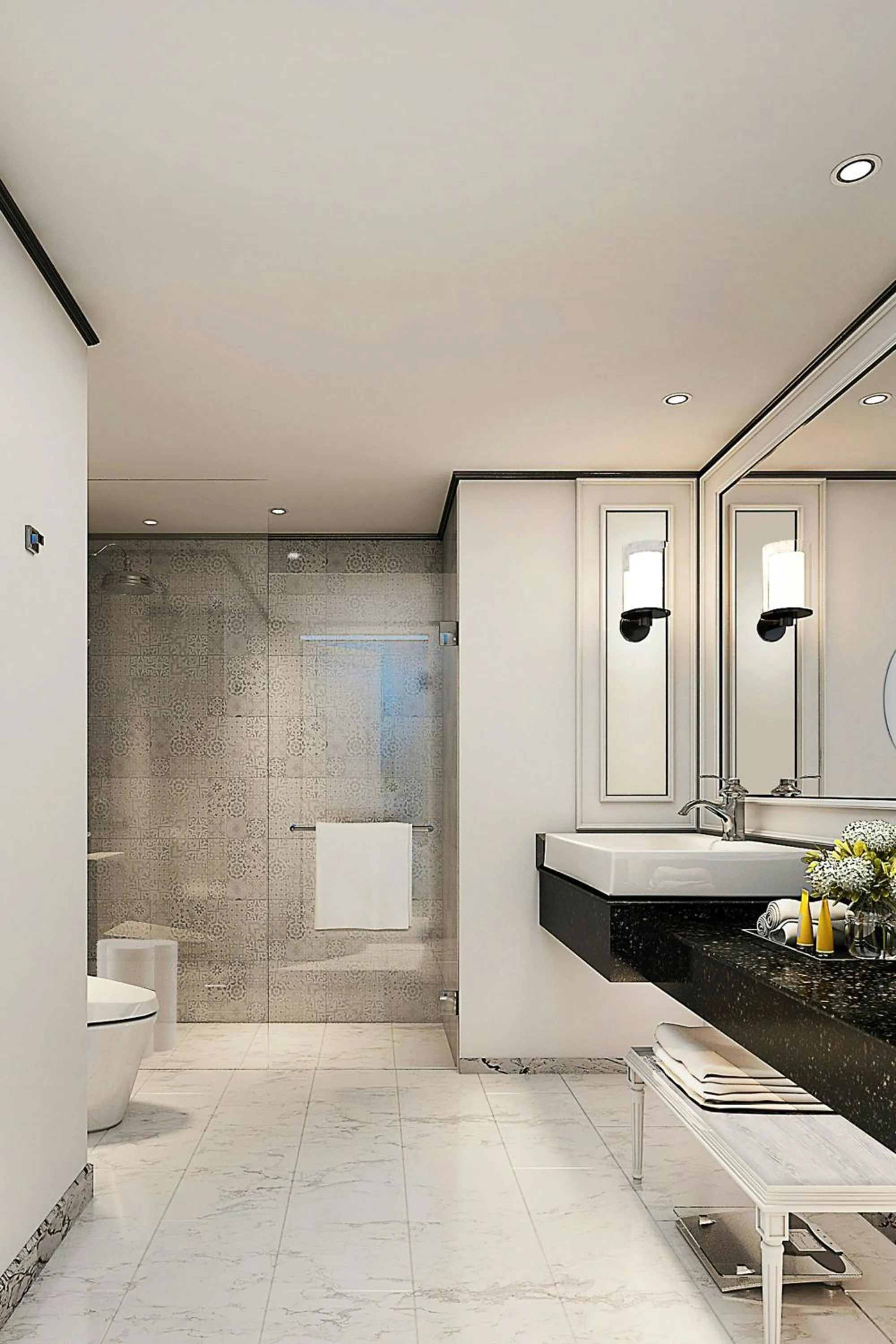 Bathroom in Courtyard by Marriott Phuket Town