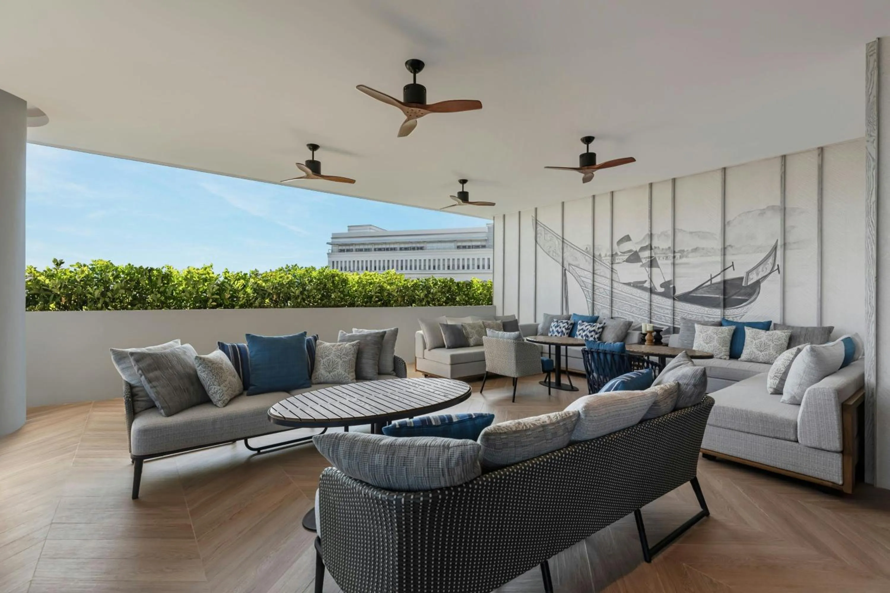 Swimming pool in Courtyard by Marriott Phuket Town