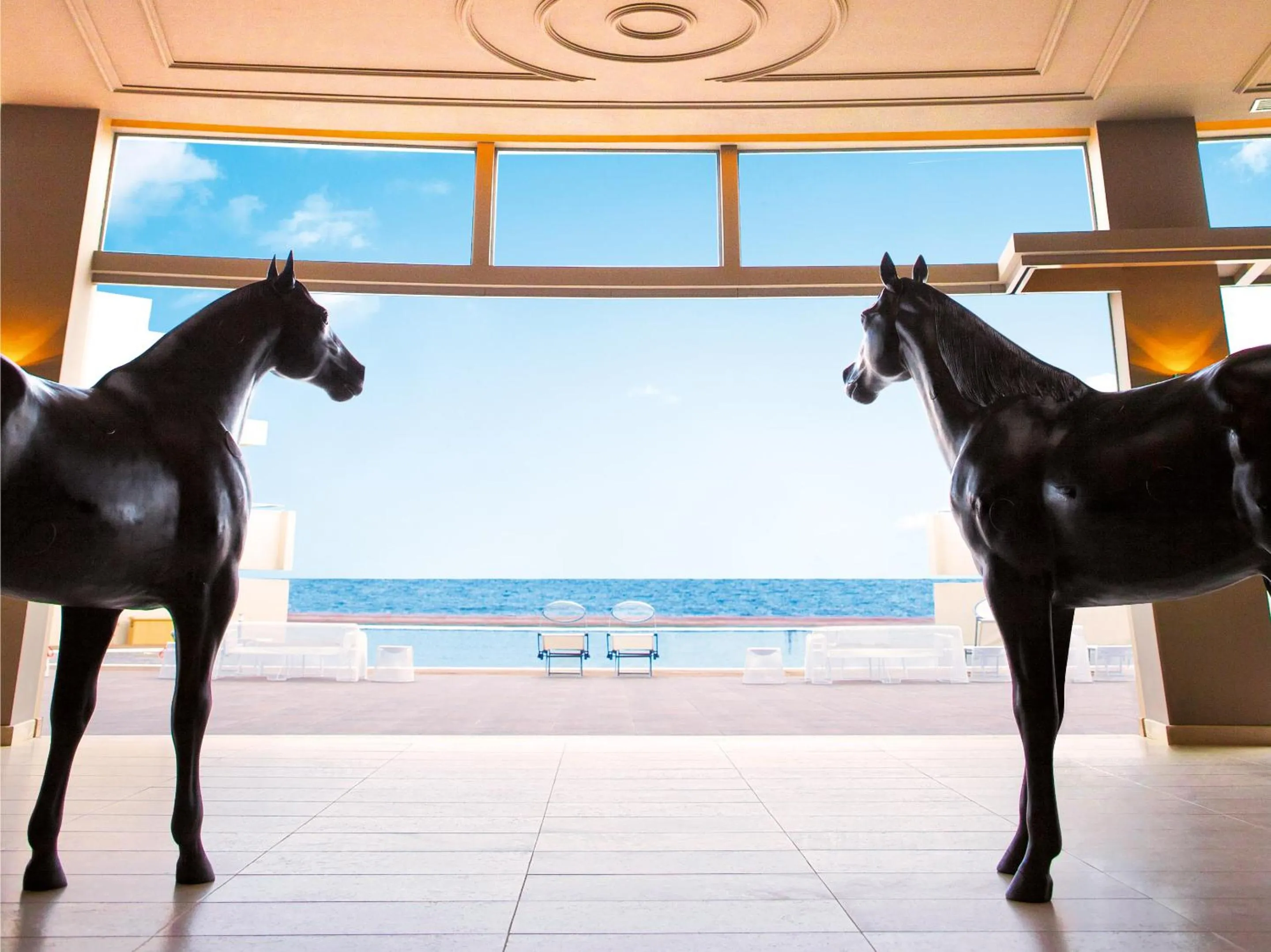 Decorative detail in Grecotel Astir Palace