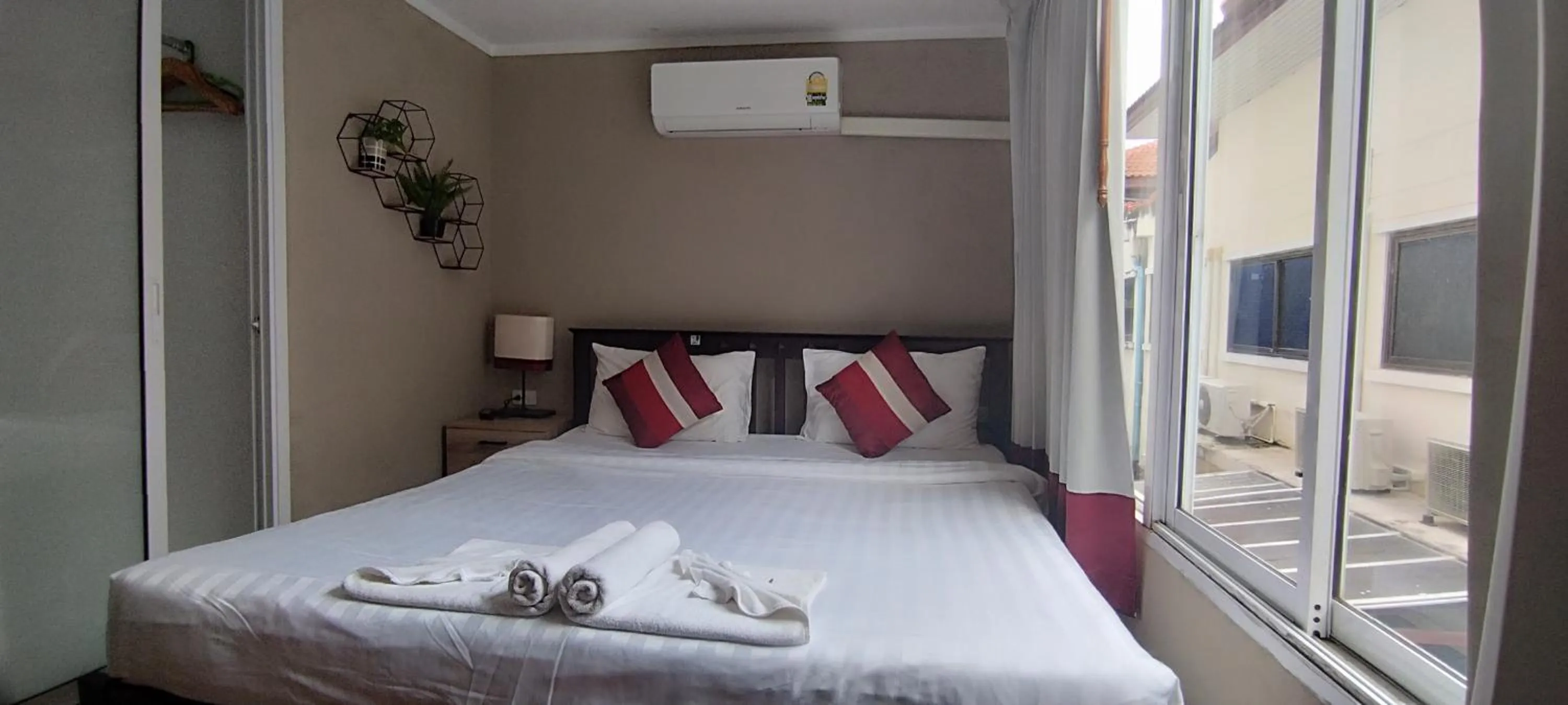 Bed in Kata Beach Studio Phuket