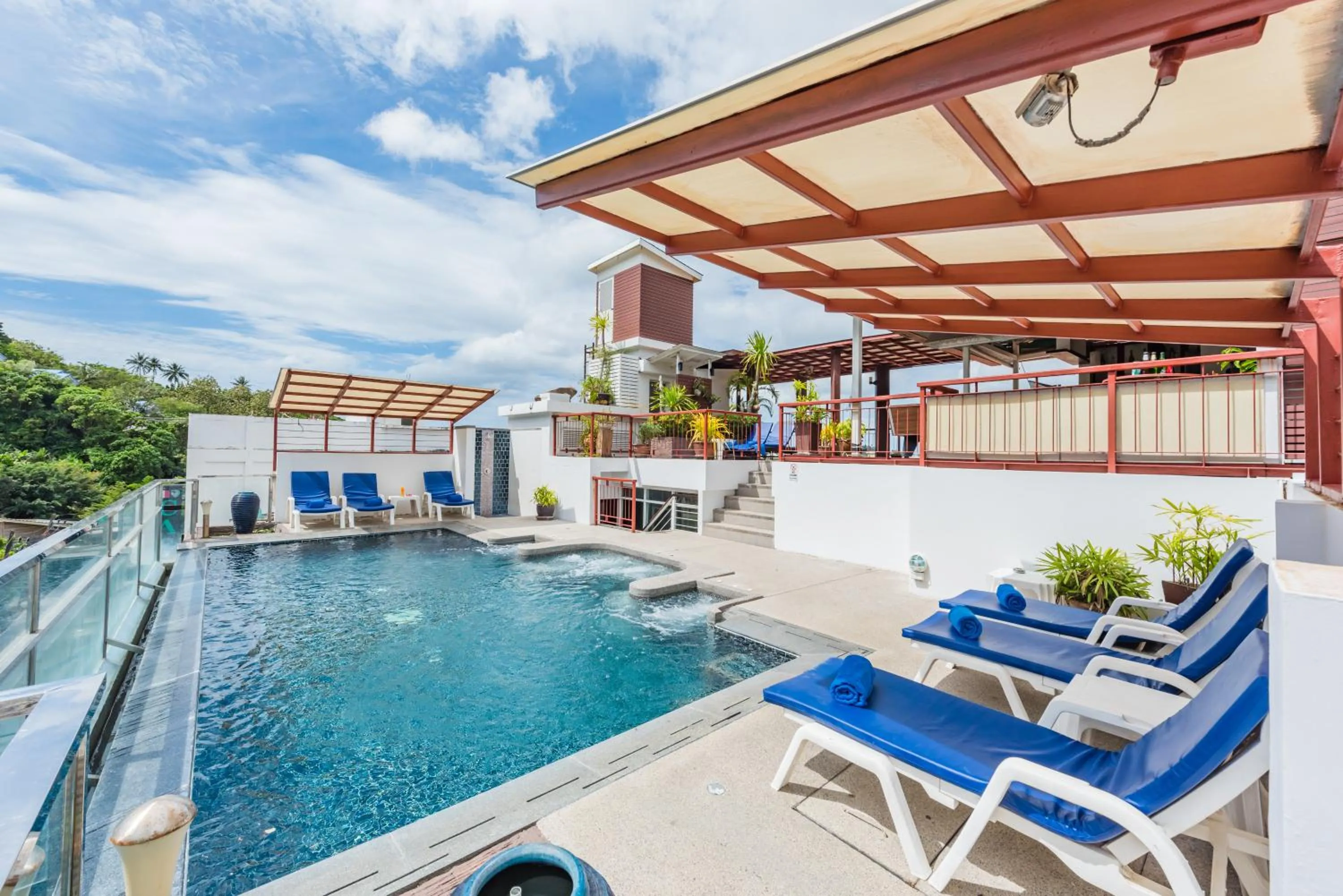 Pool view in Kata Beach Studio Phuket