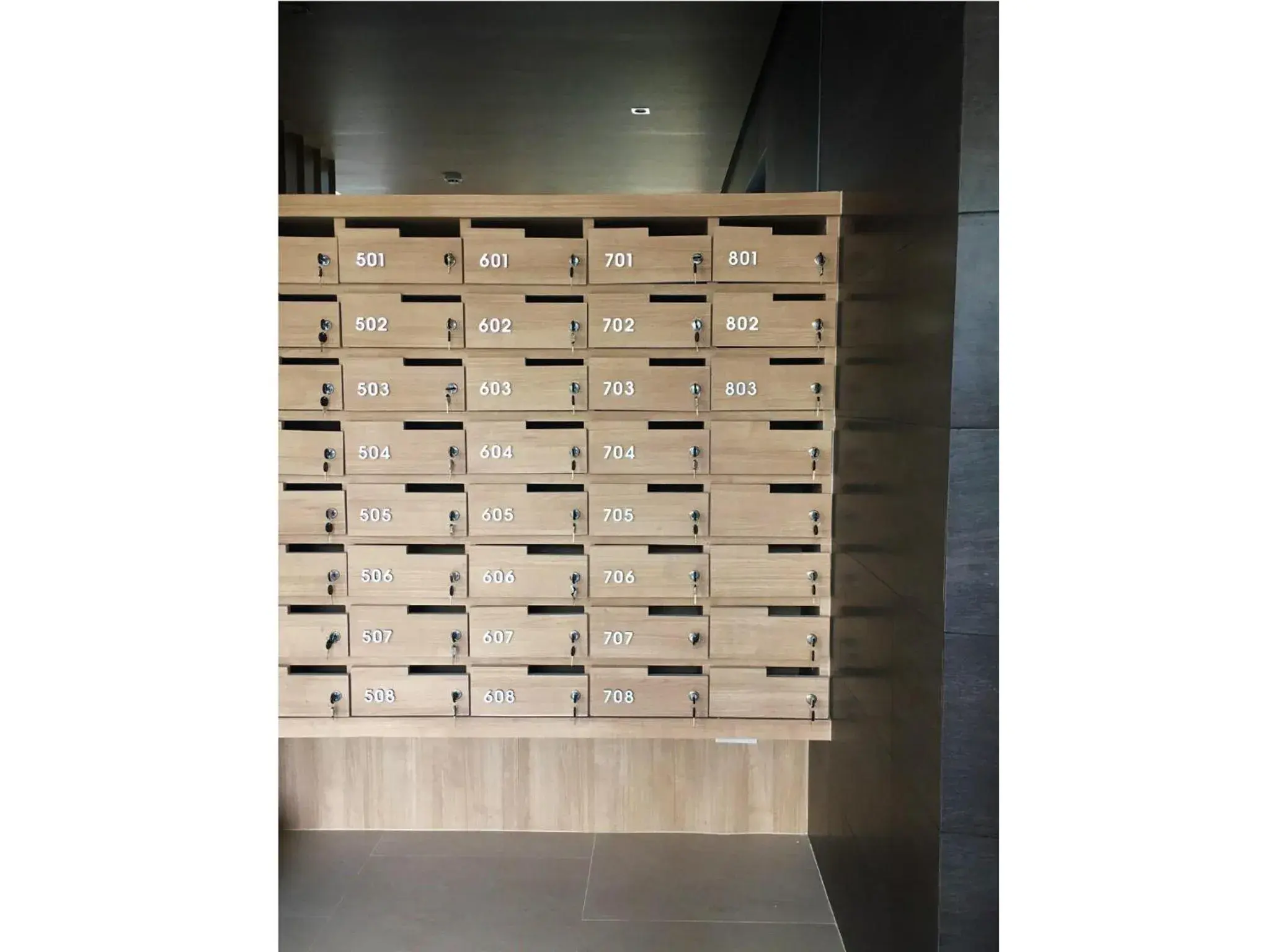 Lobby or reception in Madera Residence Sriracha Lobby or reception in Madera Residence Sriracha