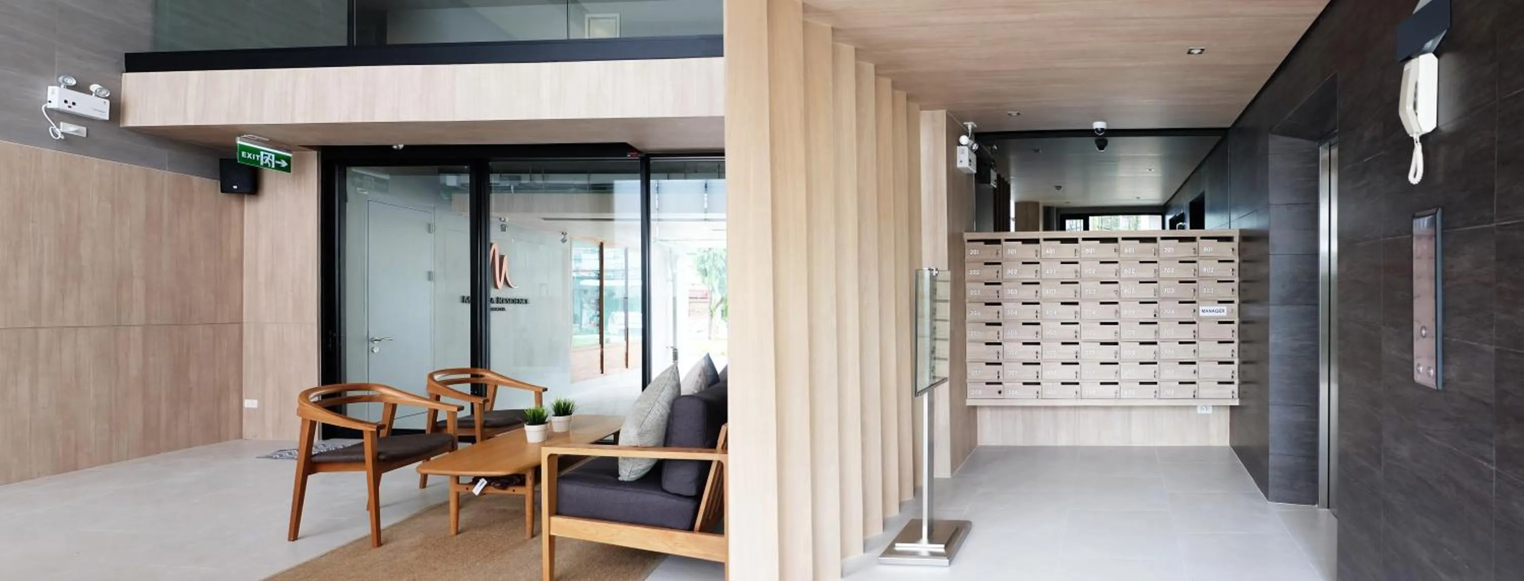 Lobby or reception in Madera Residence Sriracha