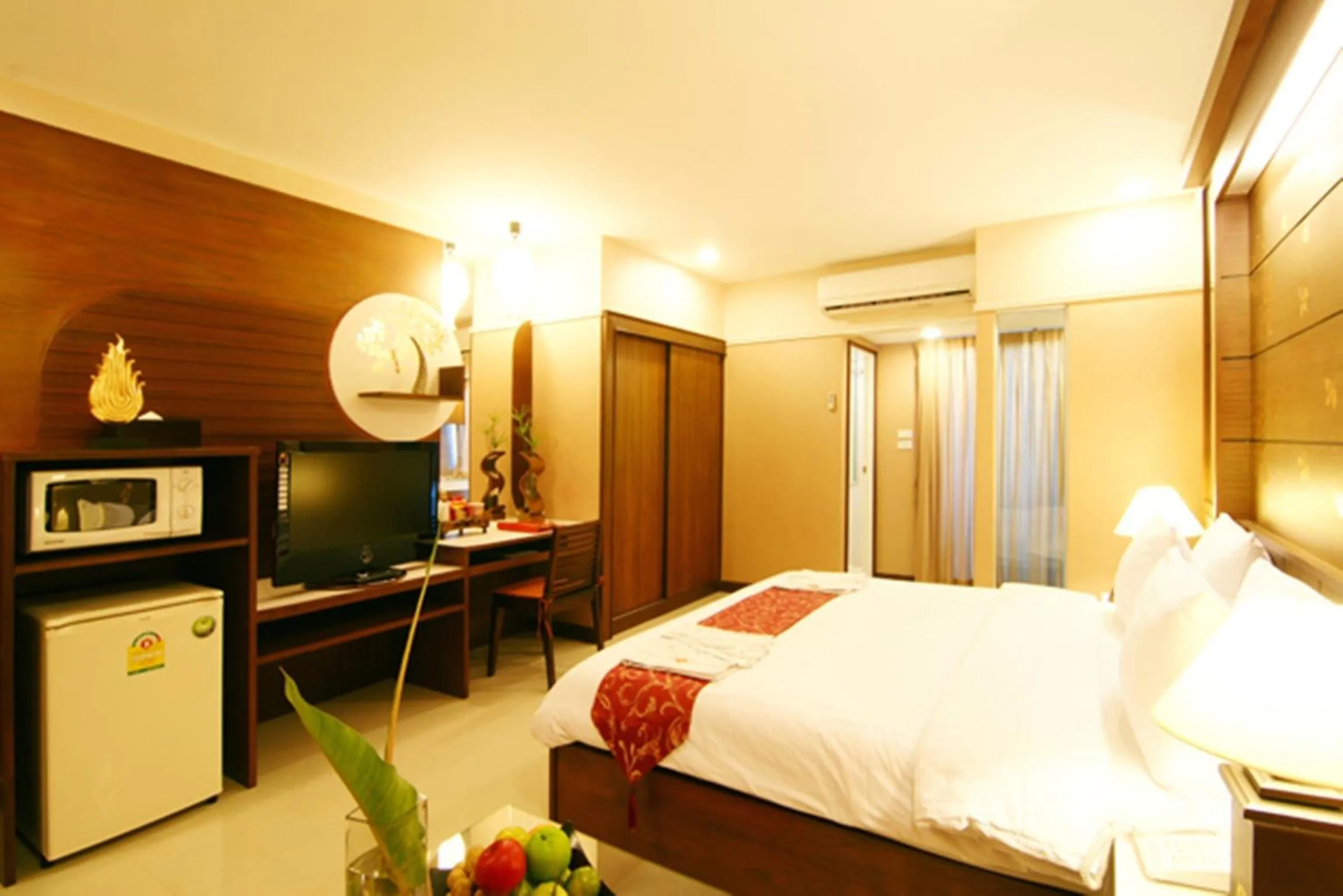 Bed in Mariya Boutique Hotel At Suvarnabhumi Airport