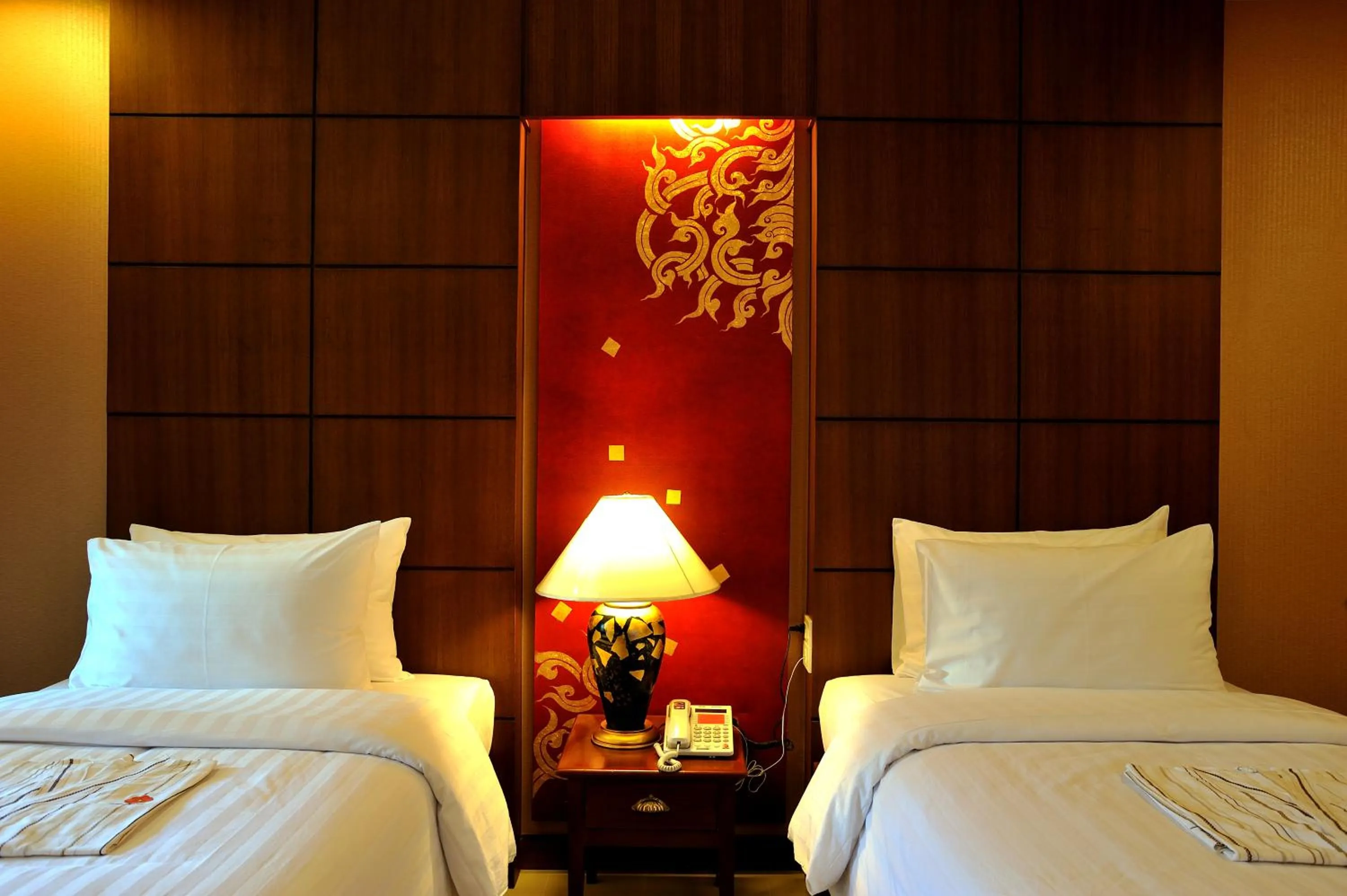 Bed in Mariya Boutique Hotel At Suvarnabhumi Airport