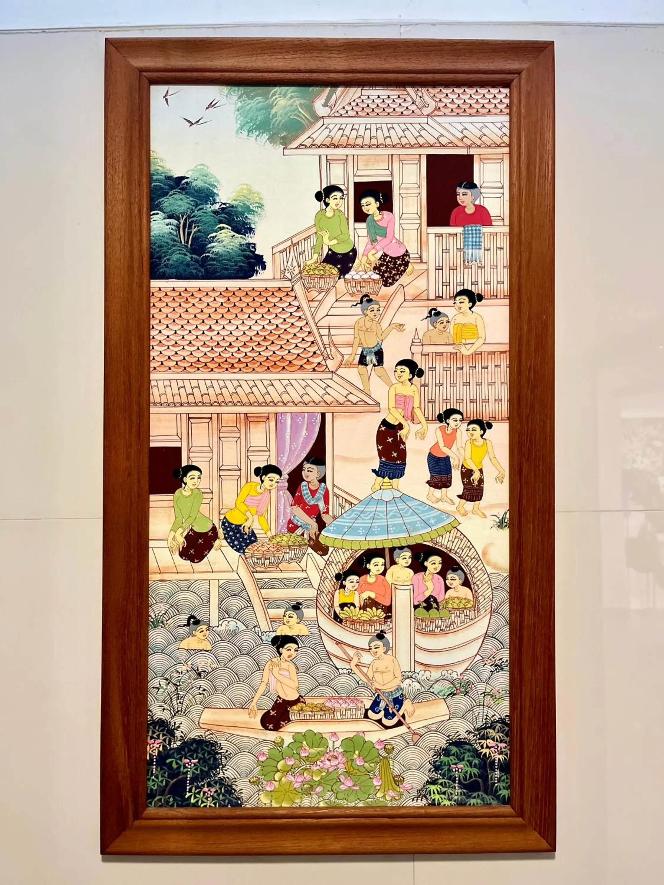 Decorative detail in Mariya Boutique Hotel At Suvarnabhumi Airport