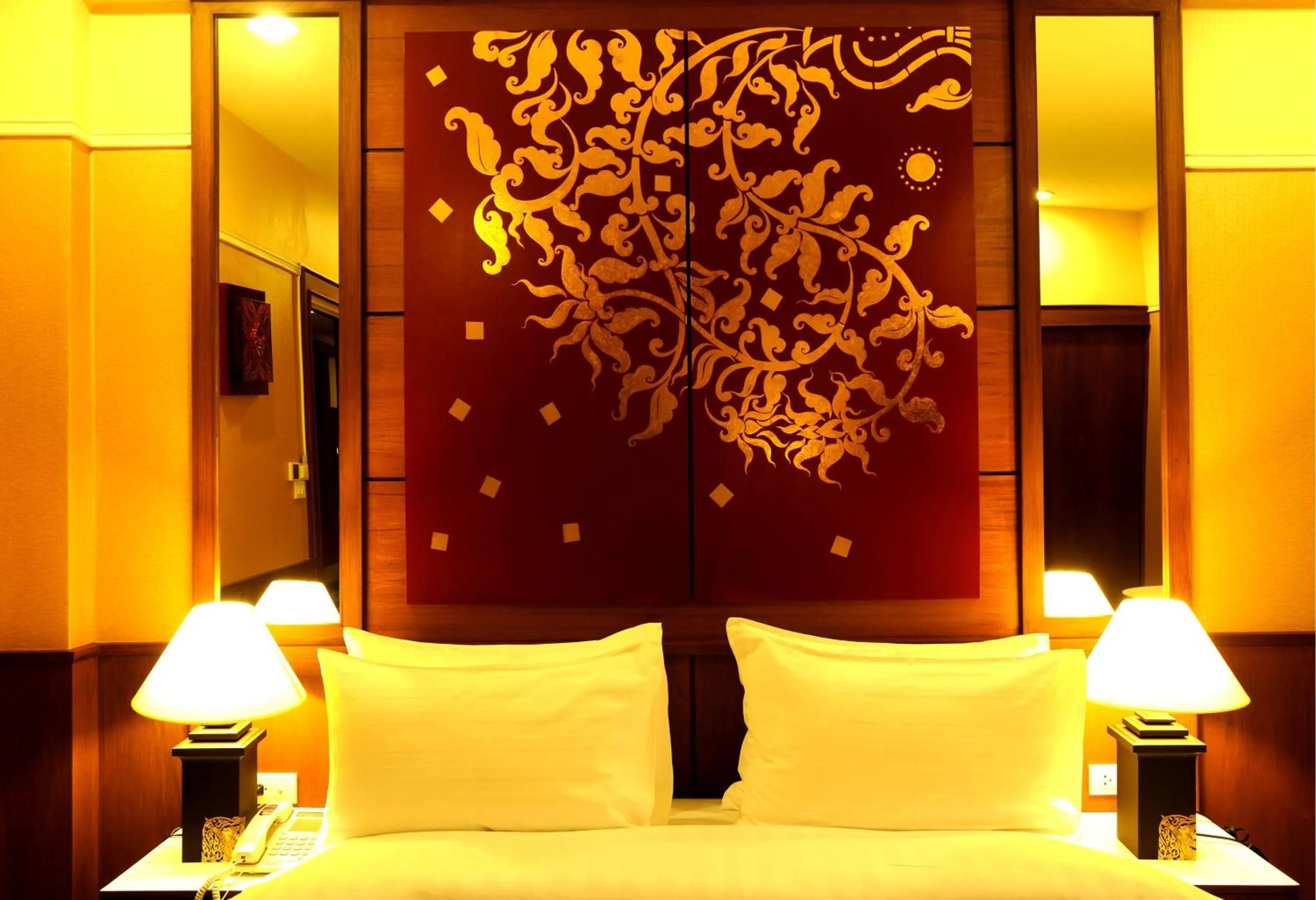 Photo of the whole room, Bed in Mariya Boutique Hotel At Suvarnabhumi Airport