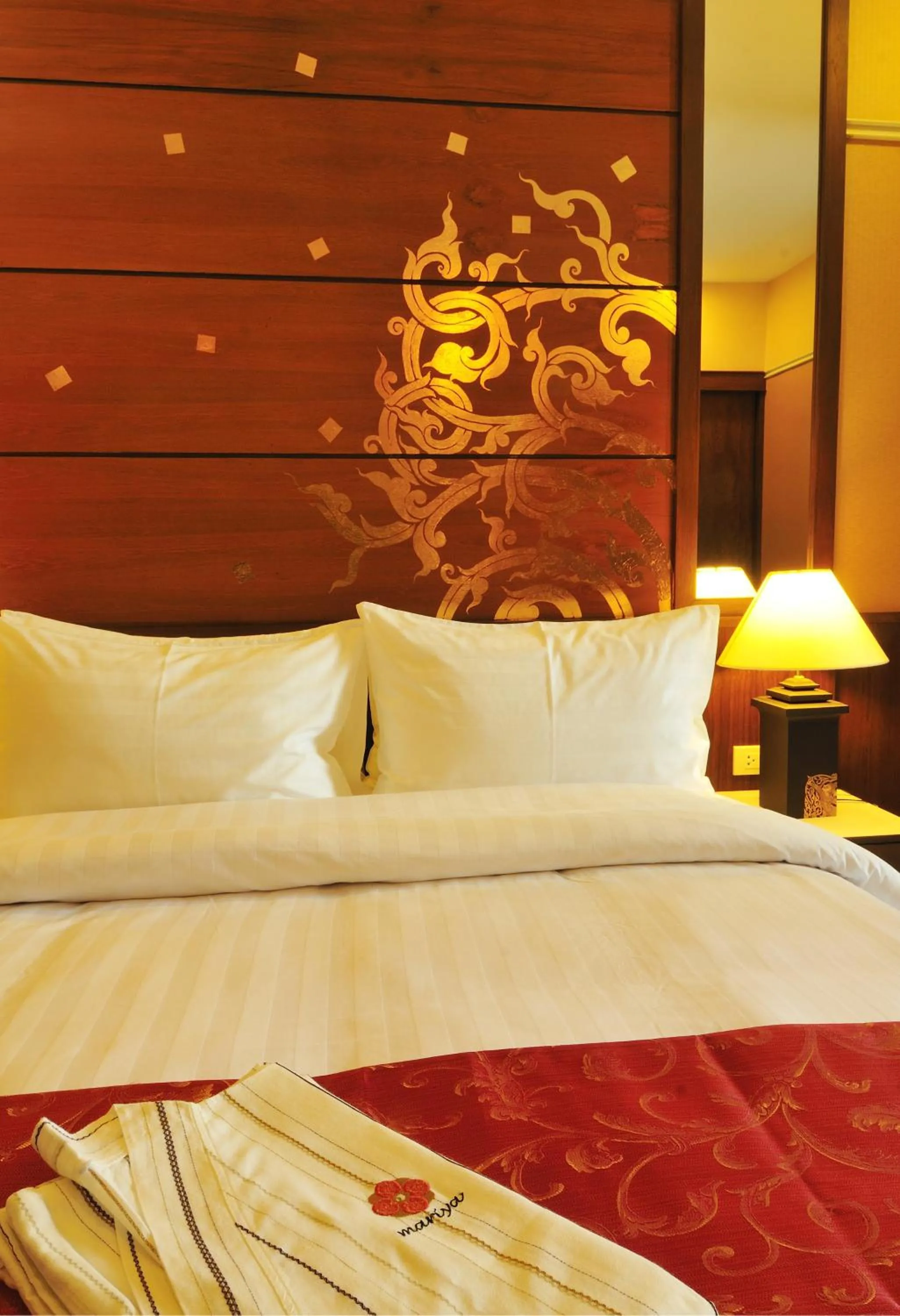 Photo of the whole room, Bed in Mariya Boutique Hotel At Suvarnabhumi Airport