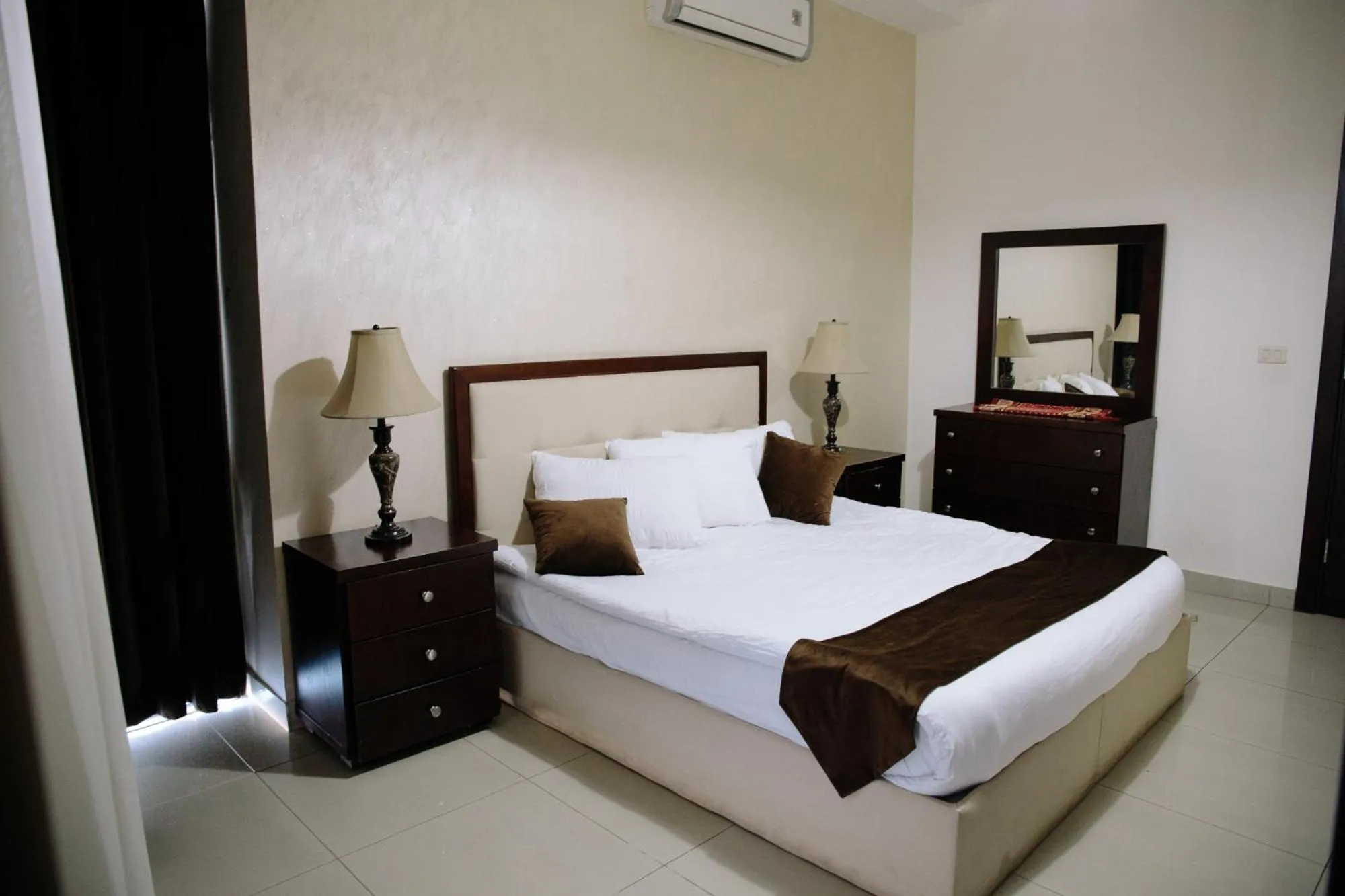 Bed in Madina Suites