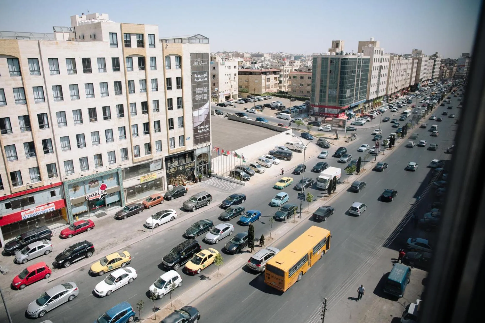 City view in Madina Suites