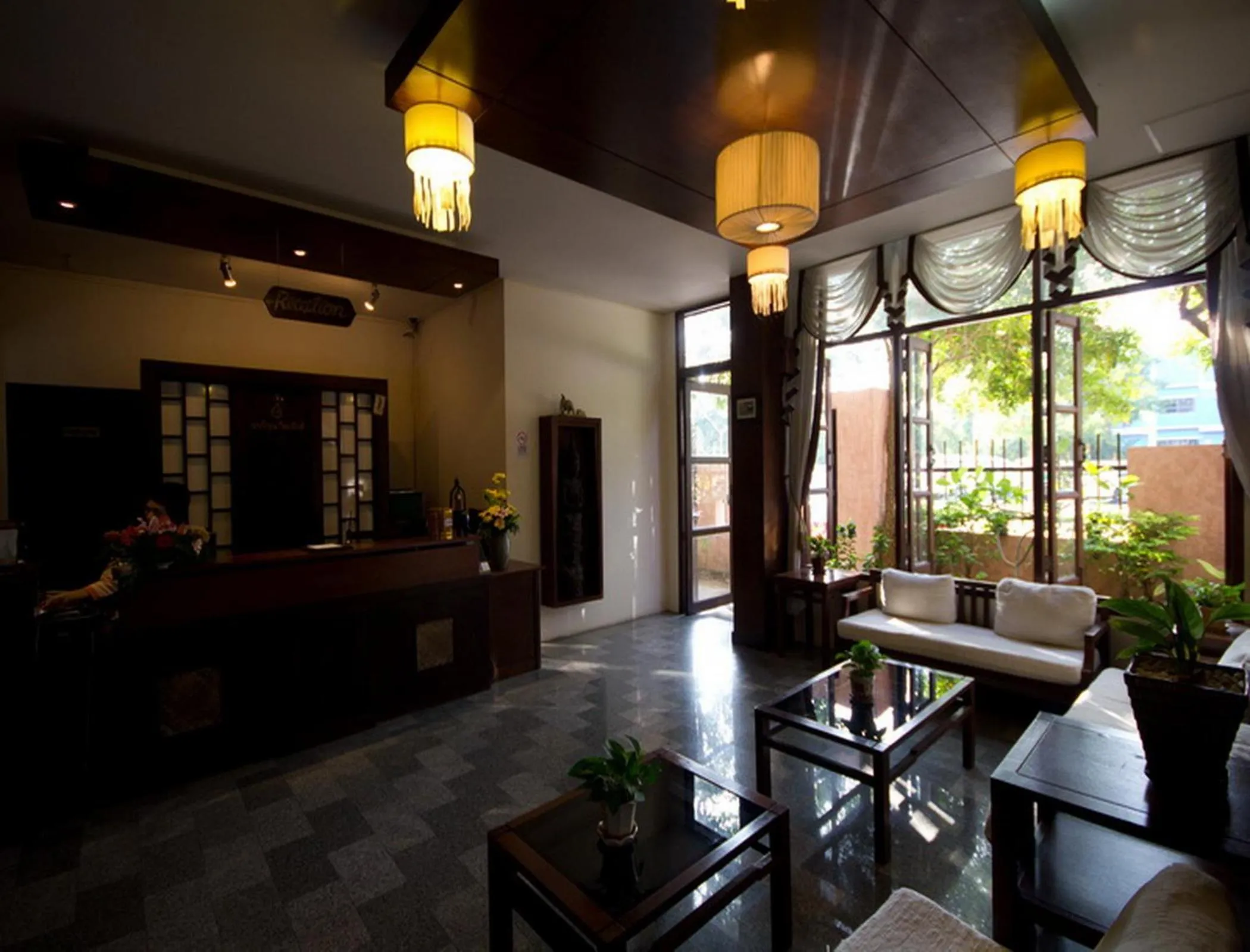 Lobby or reception in Rainforest ChiangMai Hotel