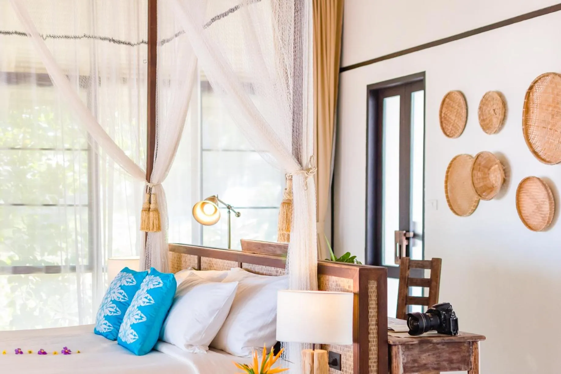 Bedroom, Bed in Koh Yao Yai Village