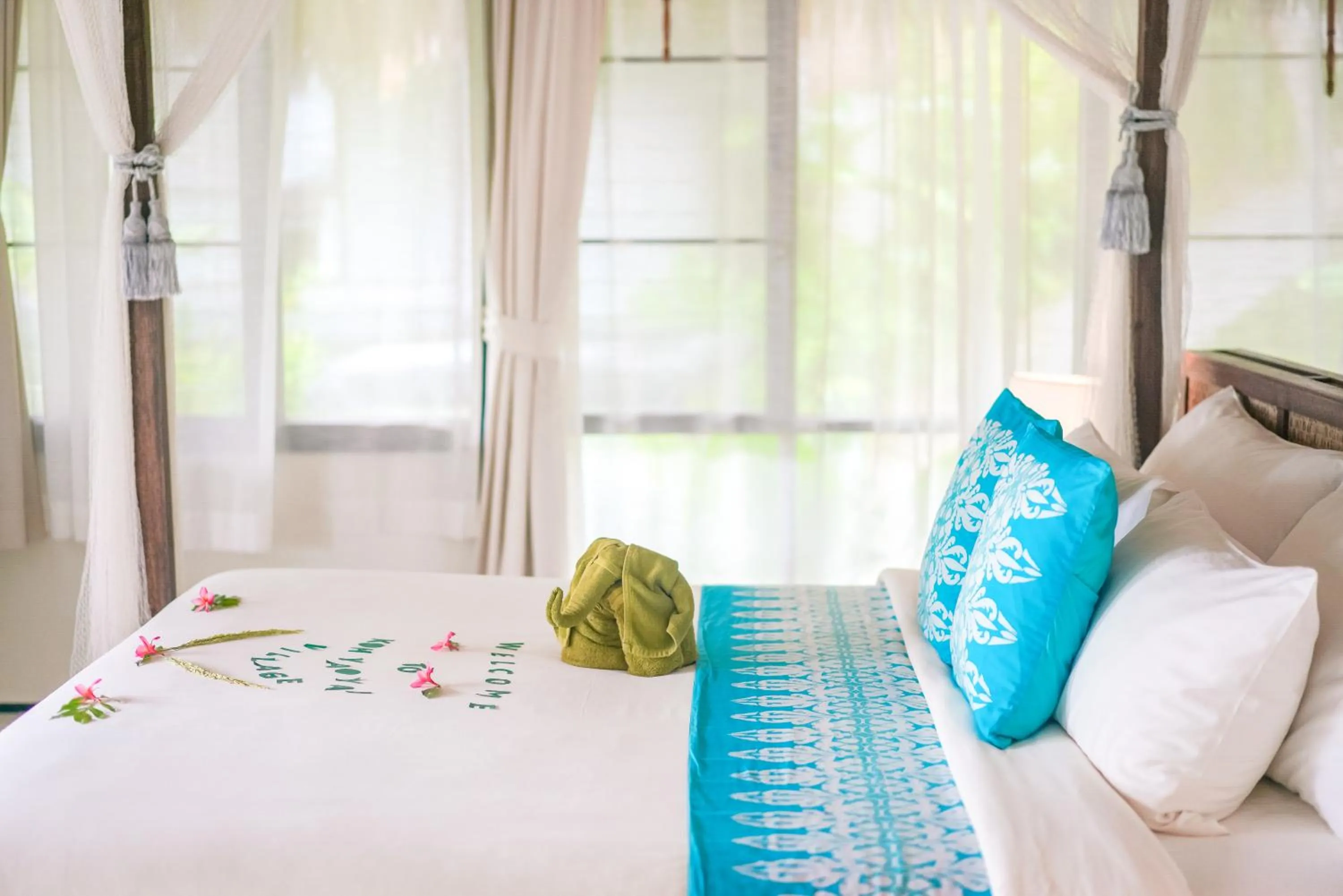 Bedroom, Bed in Koh Yao Yai Village