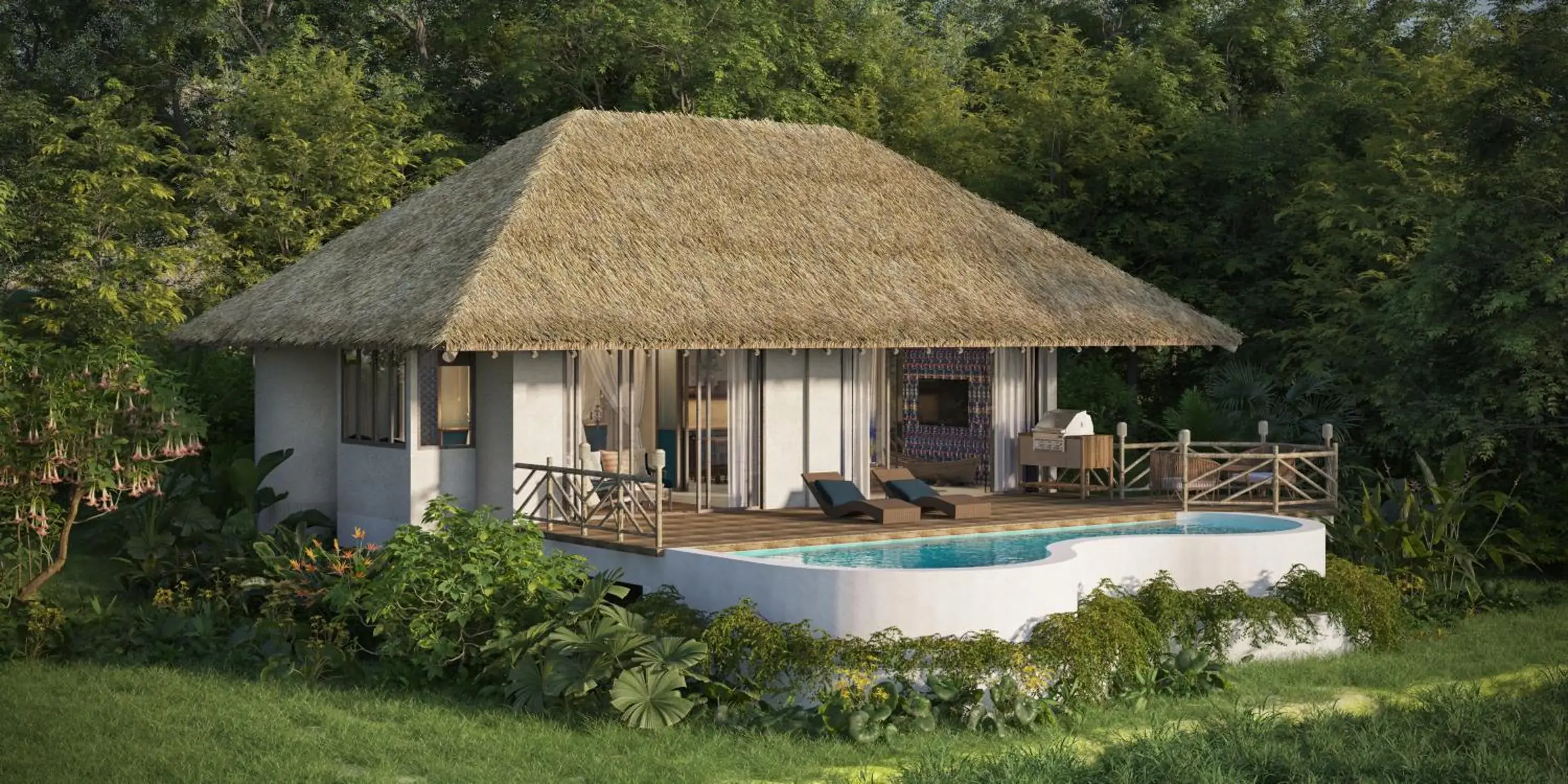 Swimming pool in Koh Yao Yai Village Swimming pool in Koh Yao Yai Village