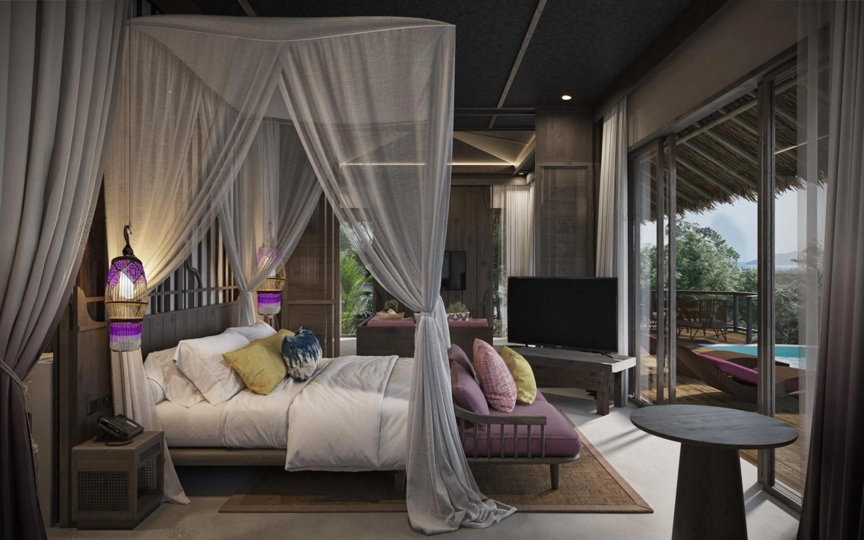 One Bedroom Seaview Pool Villa in Koh Yao Yai Village