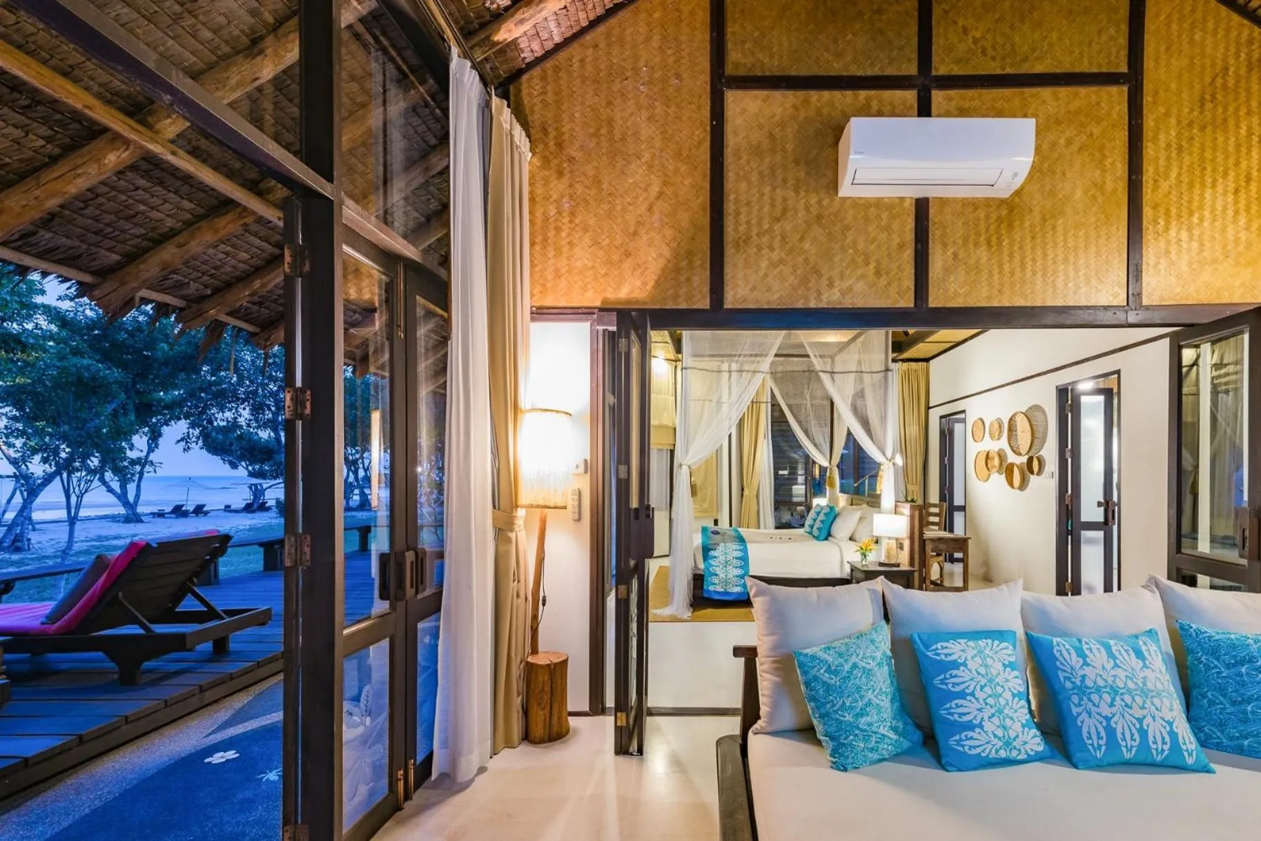 Living room in Koh Yao Yai Village