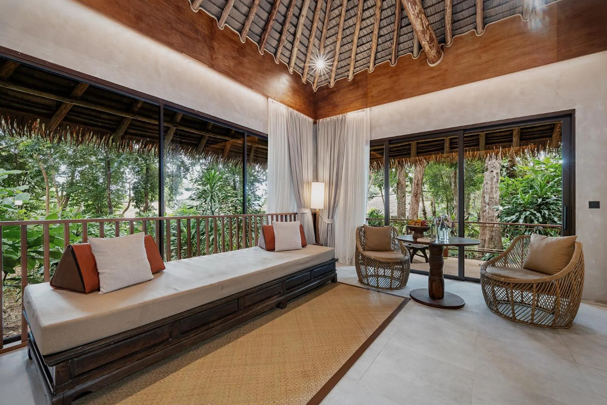 Living room in Koh Yao Yai Village