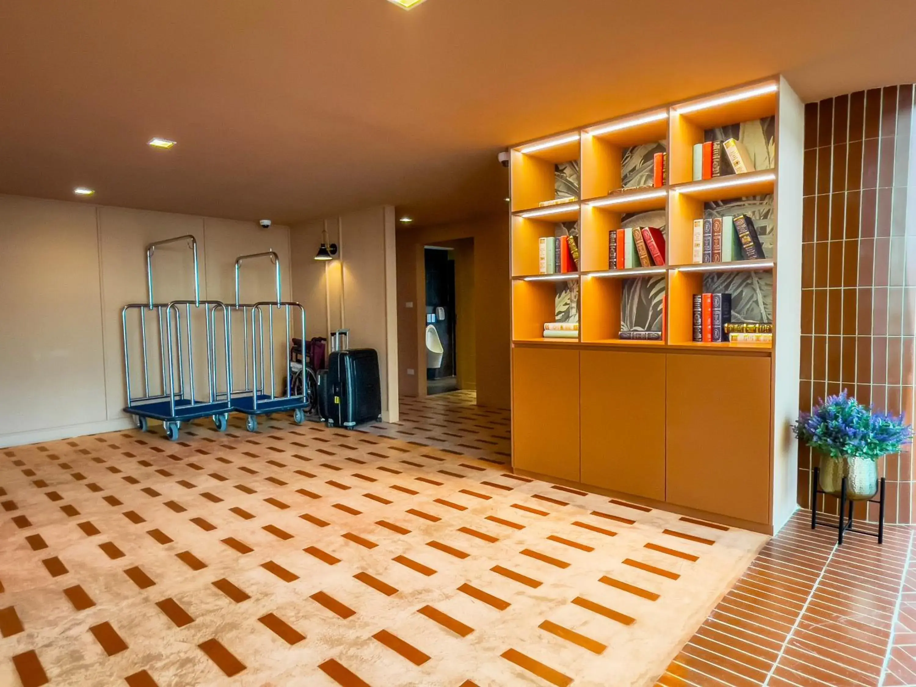 Lobby or reception in Happihaus Hotel Bangkok Lobby or reception in Happihaus Hotel Bangkok