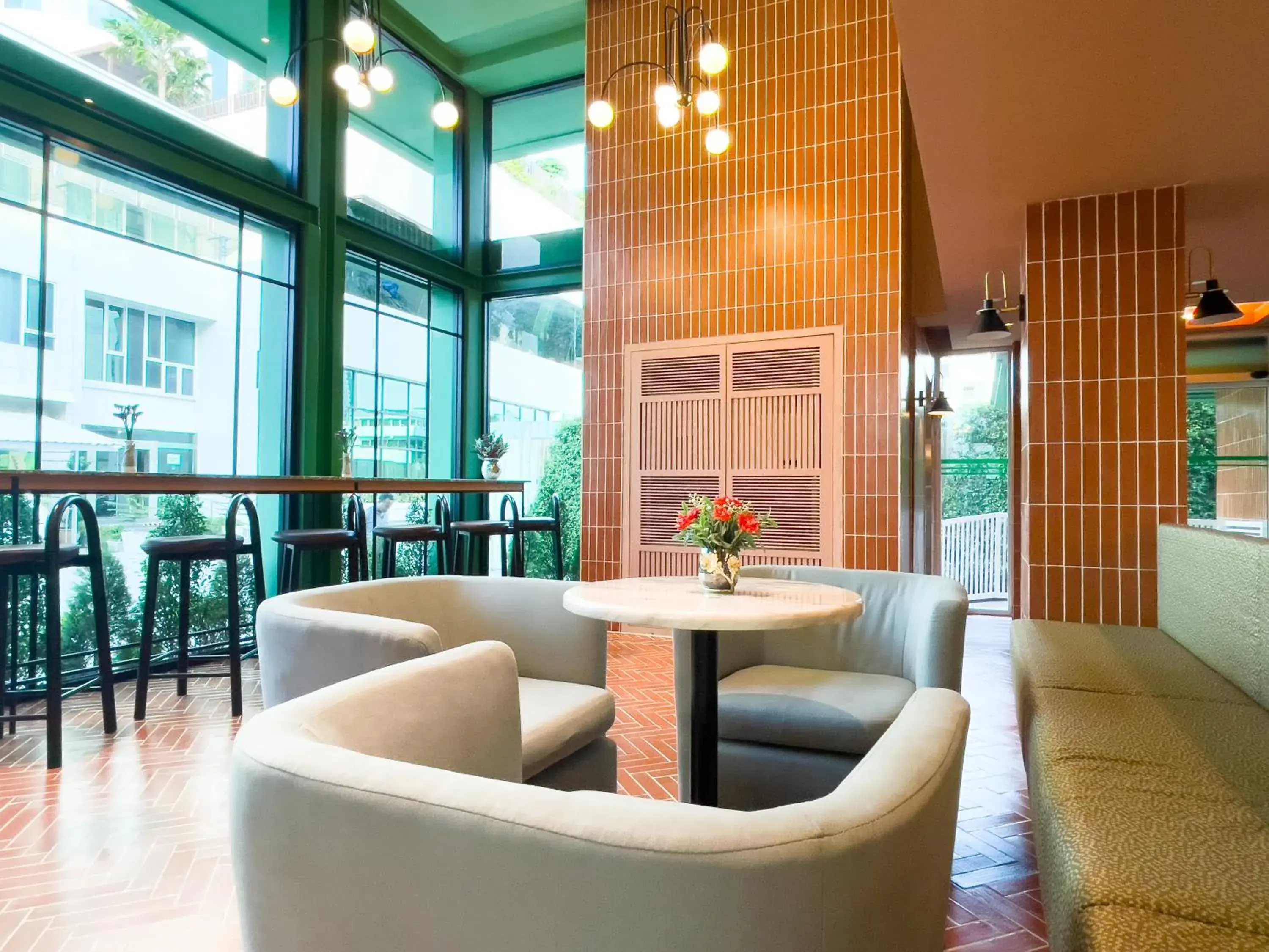 Lobby or reception in Happihaus Hotel Bangkok Lobby or reception in Happihaus Hotel Bangkok