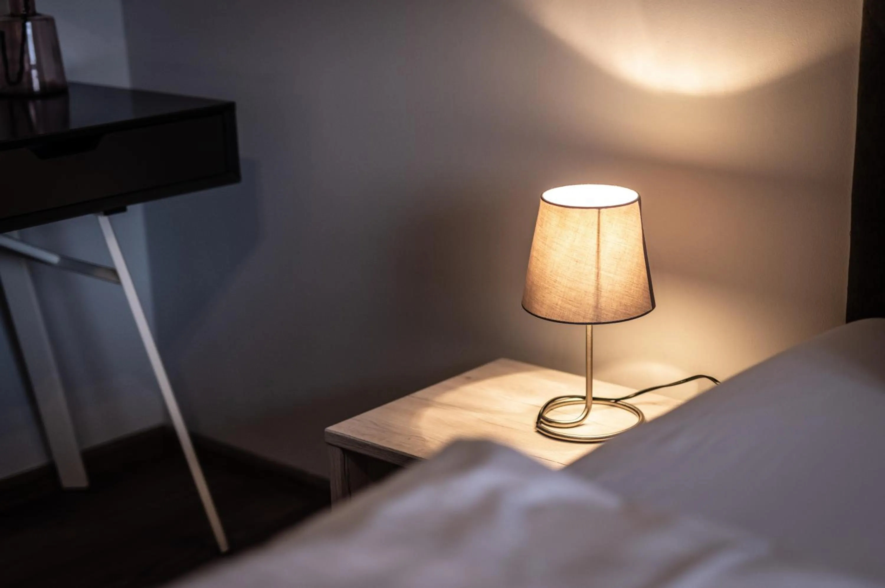 Photo of the whole room, Bed in Living Neuburg