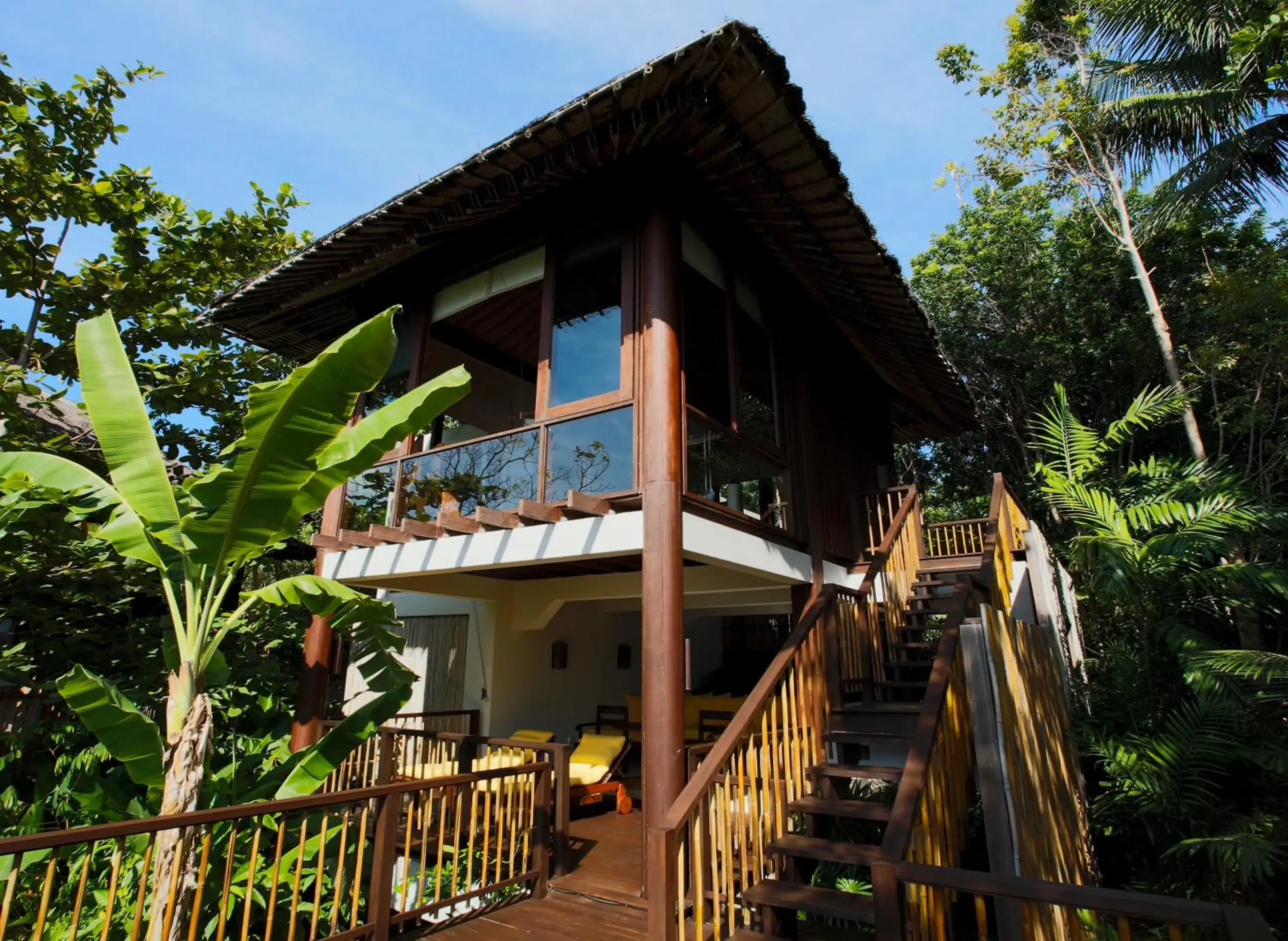 Facade/entrance in Six Senses Samui Facade/entrance in Six Senses Samui